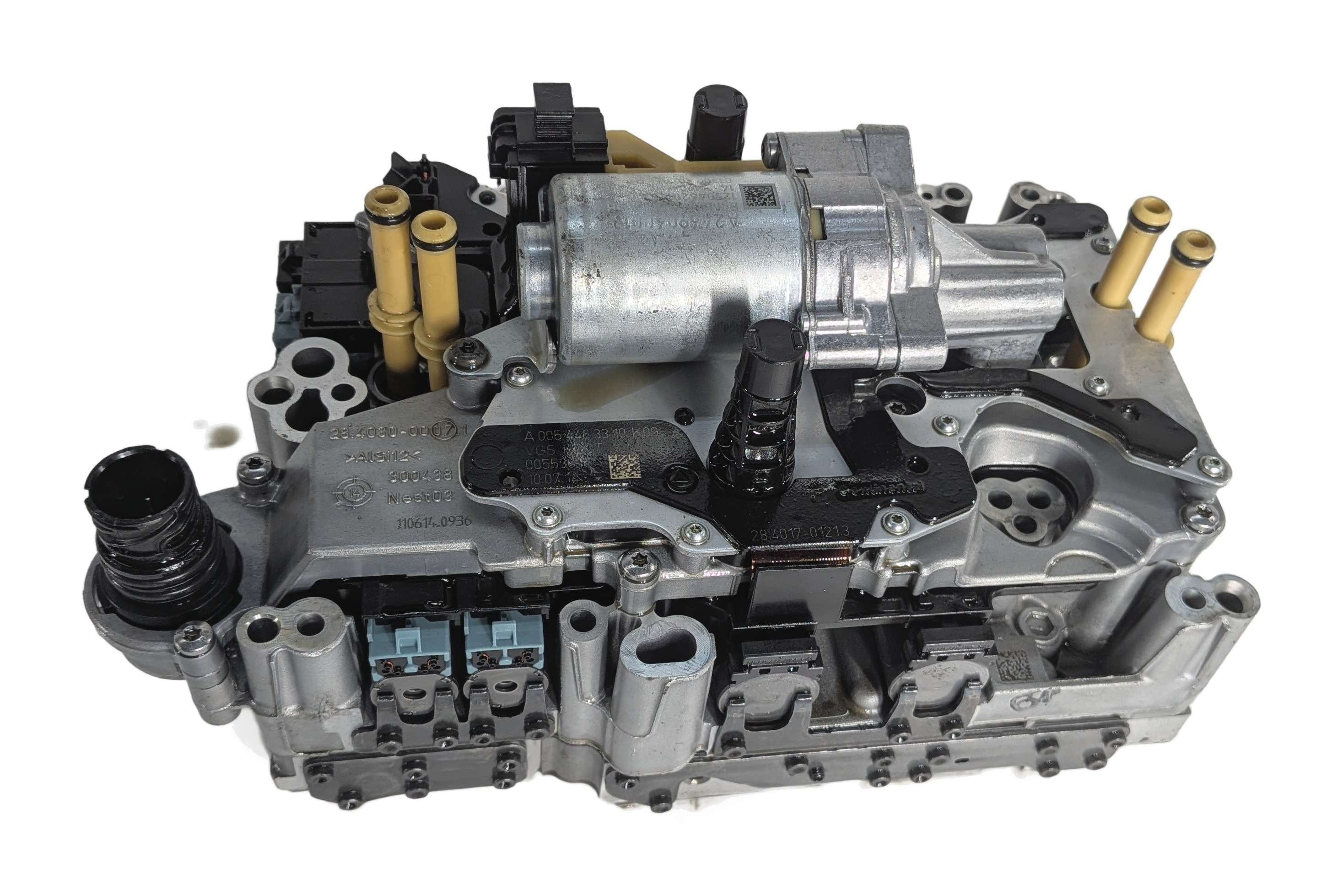 2014 MERCEDES CLA250 (W117) AUTOMATIC AUTO TRANSMISSION MECHATRONIC VALVE BODY — exact item pictured