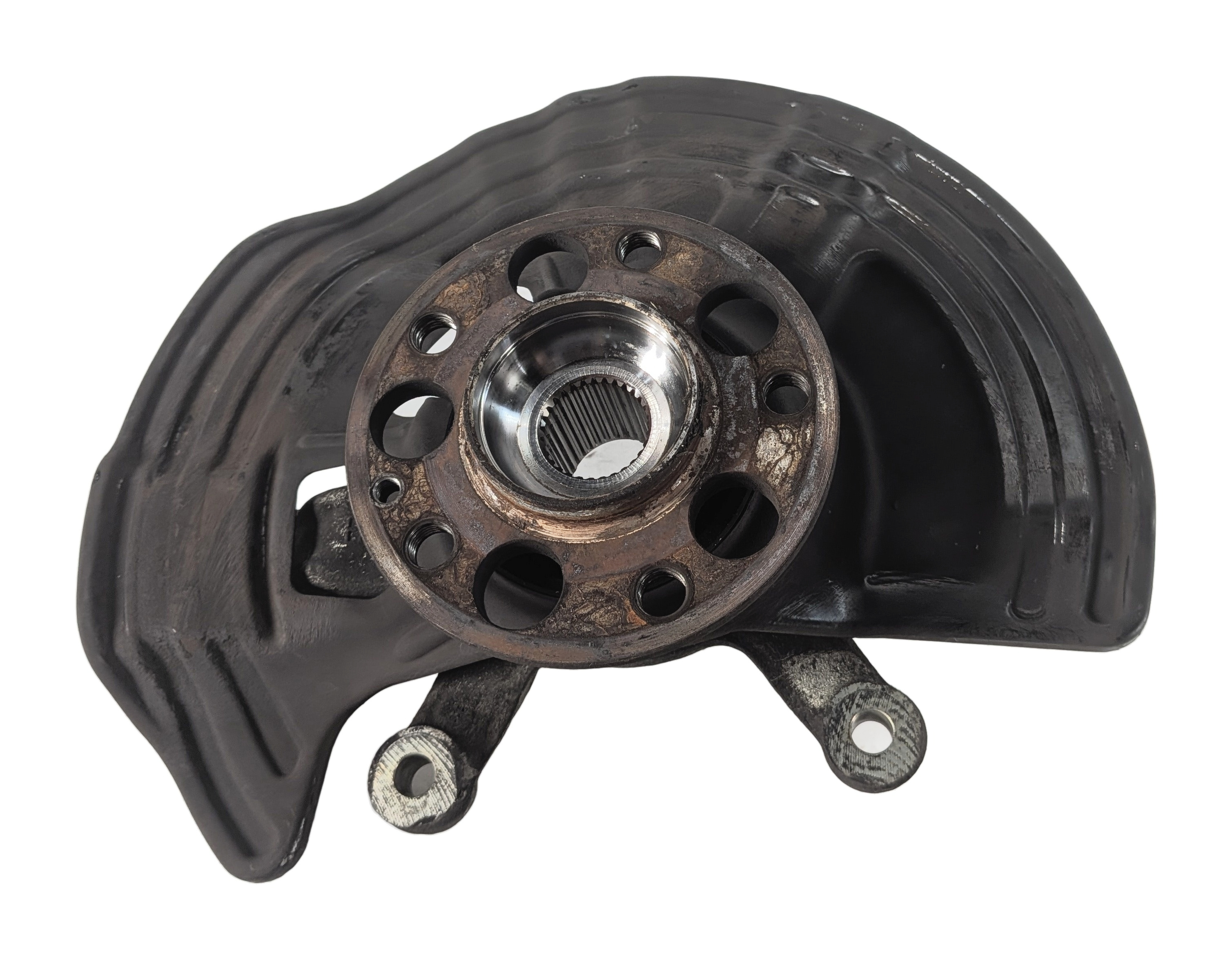 14-19 MERCEDES CLA45 CLA250 (C117) FRONT RIGHT PASSENGER SPINDLE KNUCKLE (SPORT) — exact item pictured