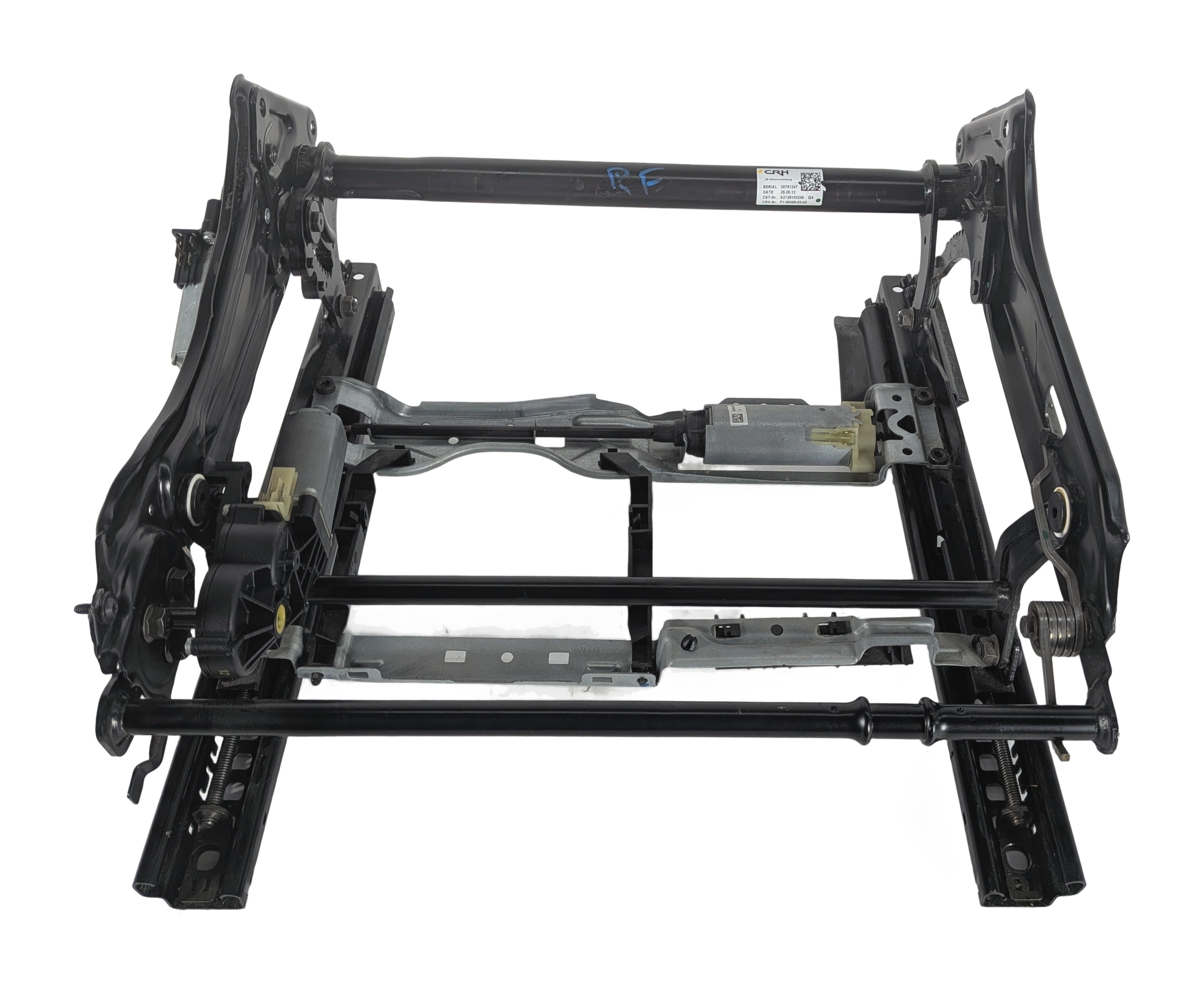 12-18 MERCEDES CLS550 CLS400 (W218) FRONT RIGHT PASSENGER POWER SEAT TRACK FRAME — exact item pictured