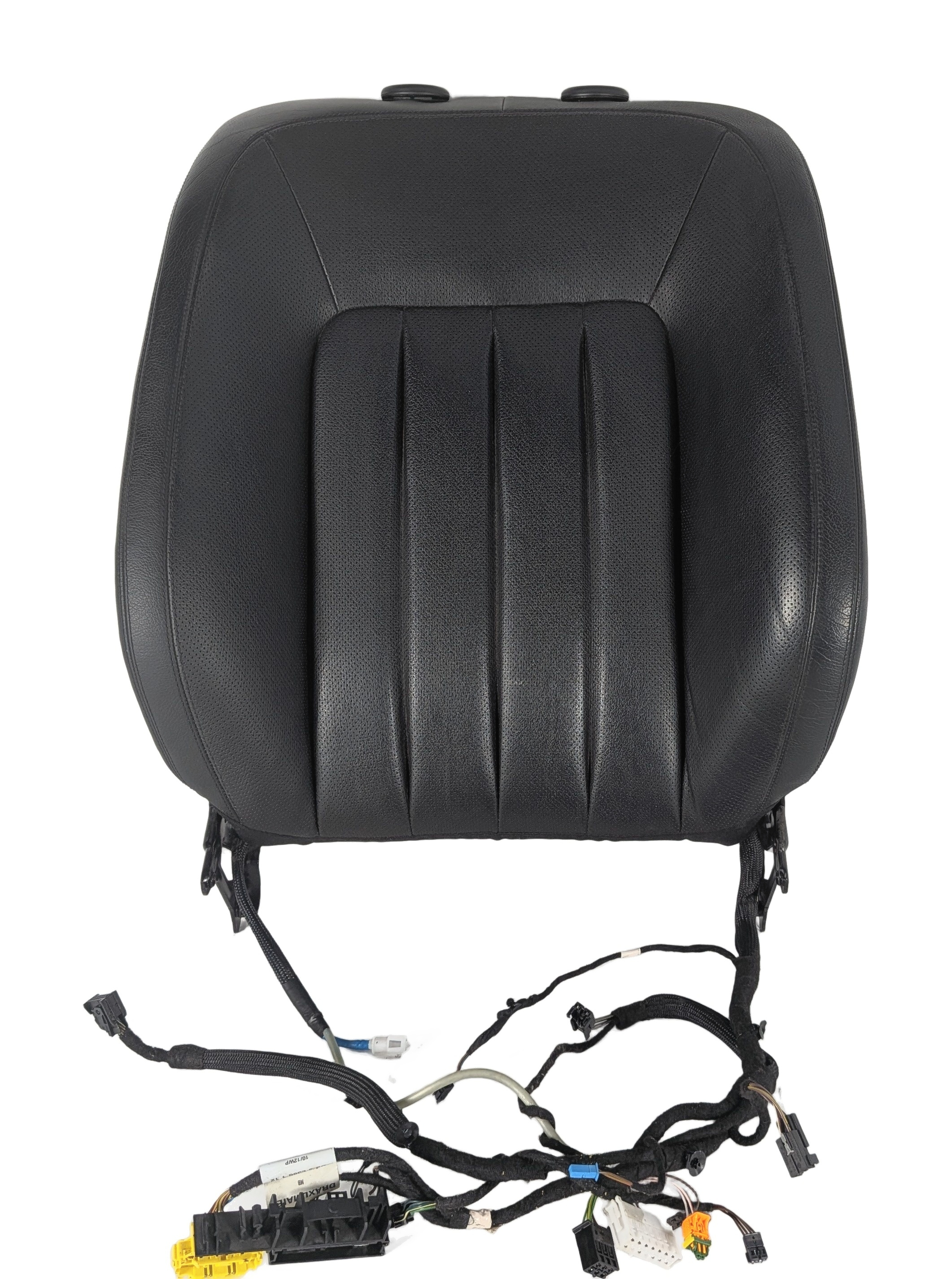 2013 MERCEDES CLS550 (W218) FRONT LEFT DRIVER SEAT BACK CUSHION (Black) — exact item pictured