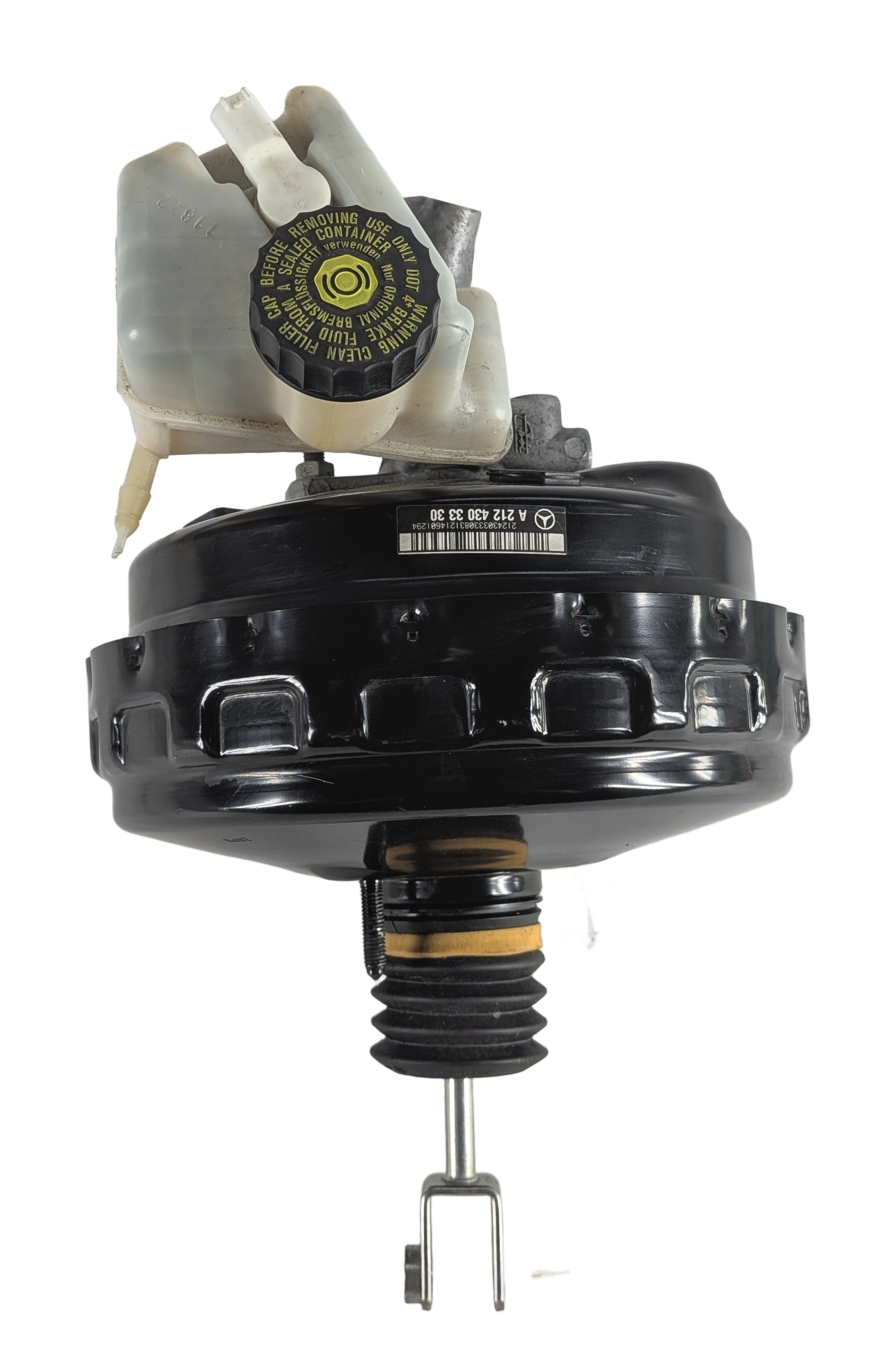 10-13 MERCEDES E250 E350 E550 E63 CLS550 W212 W218 BRAKE BOOSTER MASTER CYLINDER — exact item pictured