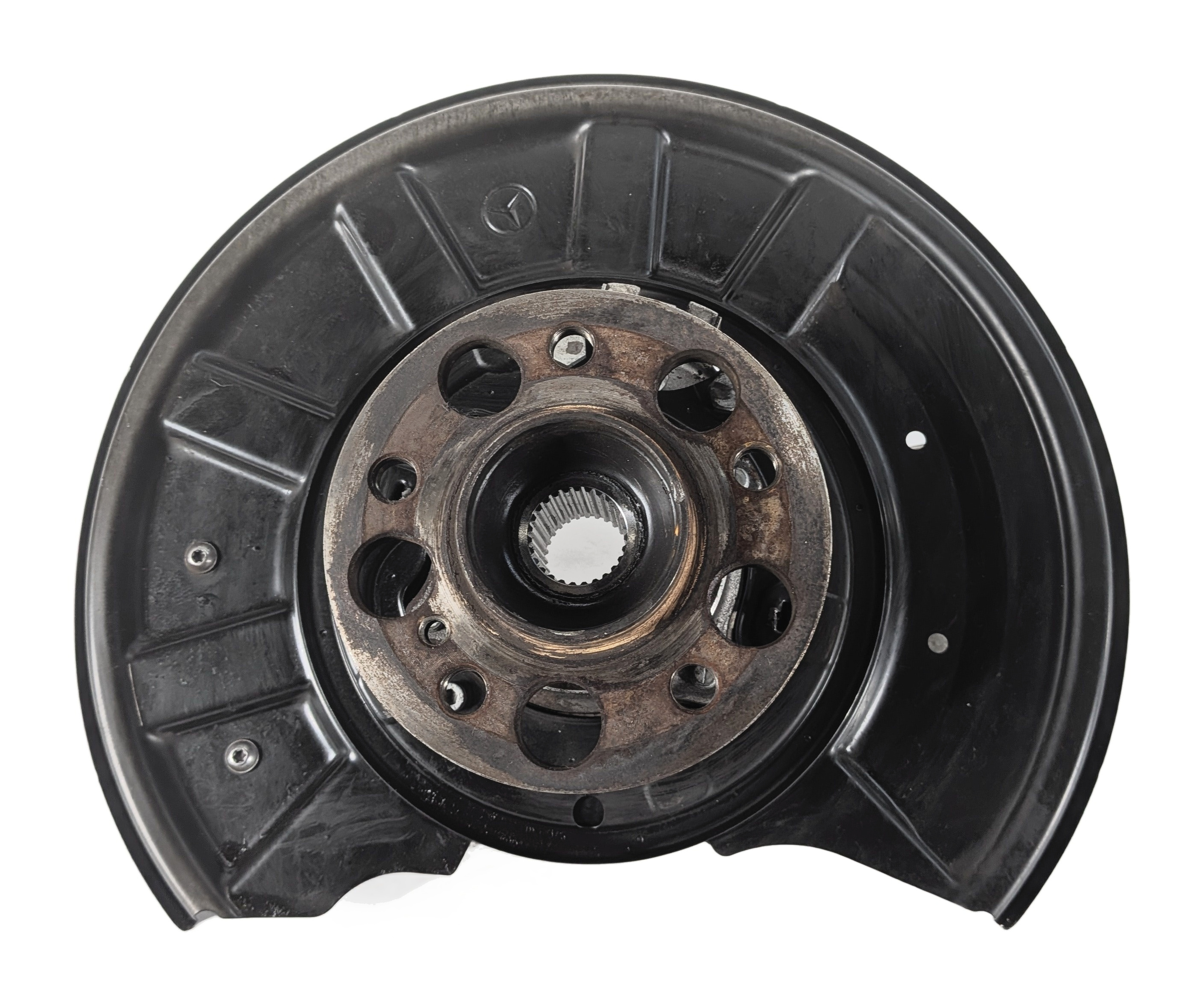 10-18 MERCEDES E350 CLS550 GLK350 W212 W218 REAR RIGHT SPINDLE KNUCKLE HUB RWD — exact item pictured