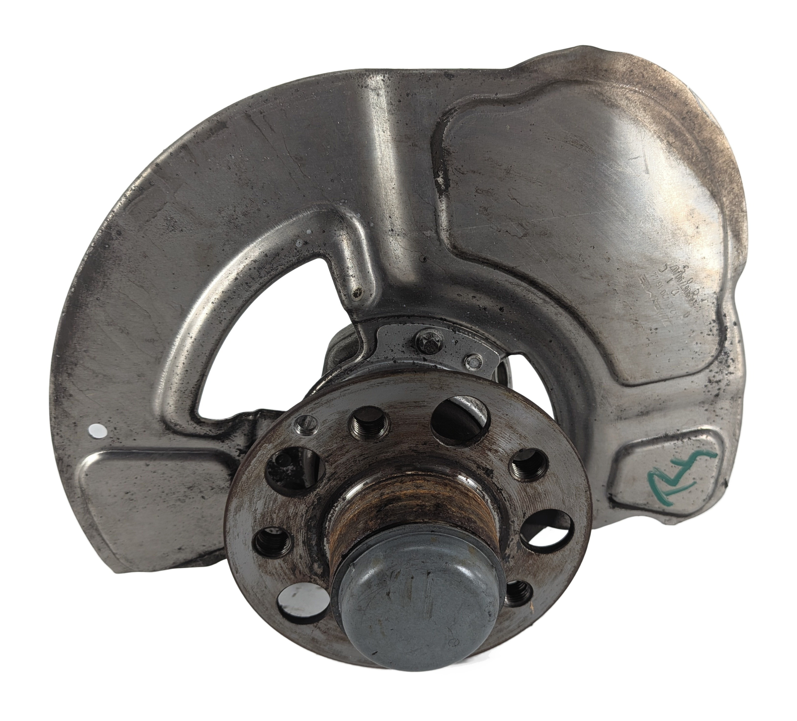 12-18 MERCEDES CLS550 CLS400 W218 FRONT RIGHT PASSENGER SPINDLE KNUCKLE HUB RWD — exact item pictured