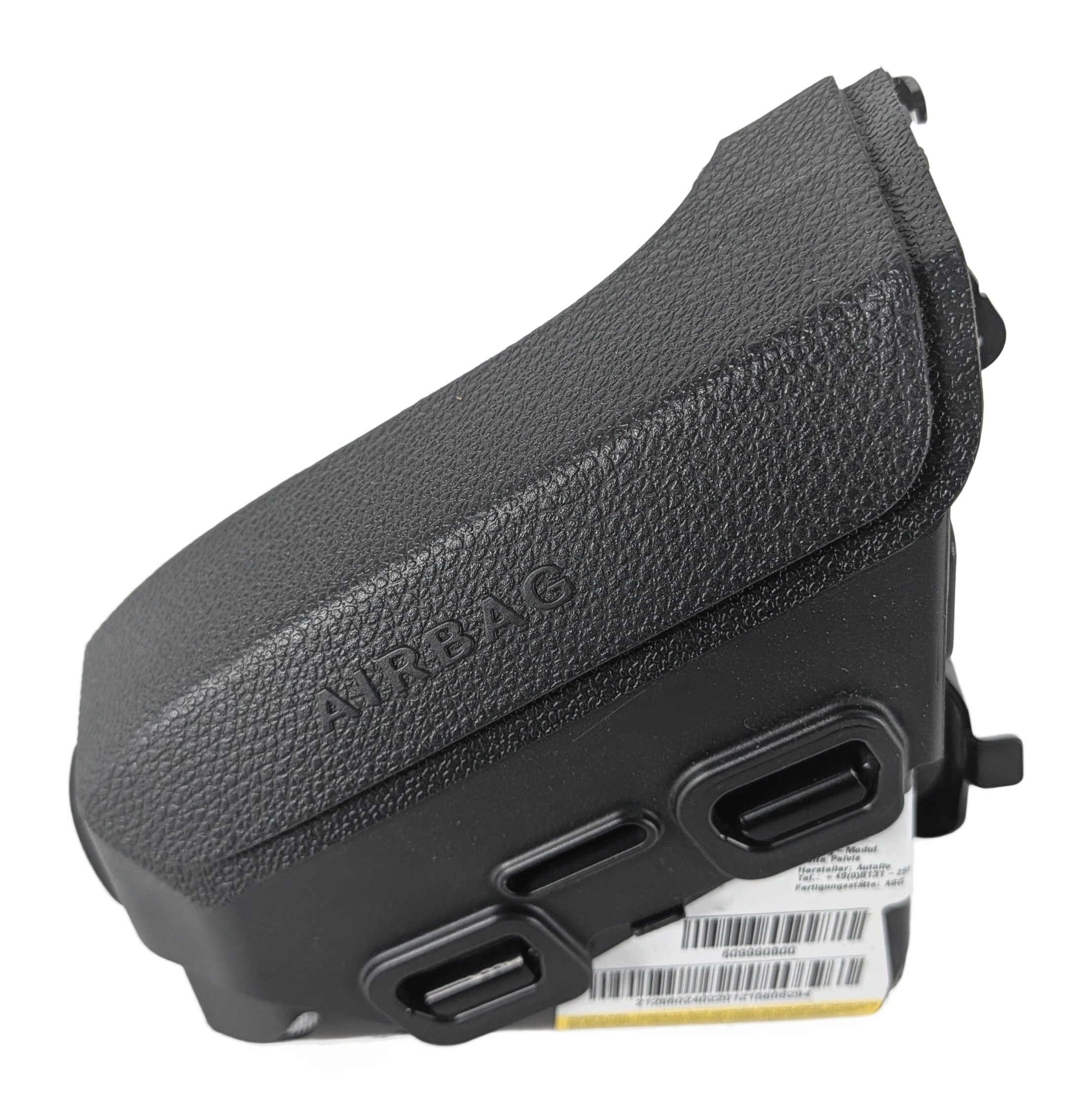 10-18 MERCEDES E350 CLS550 (W212 W218) FRONT RIGHT PASSENGER SEAT PELVIC AIRBAG — exact item pictured