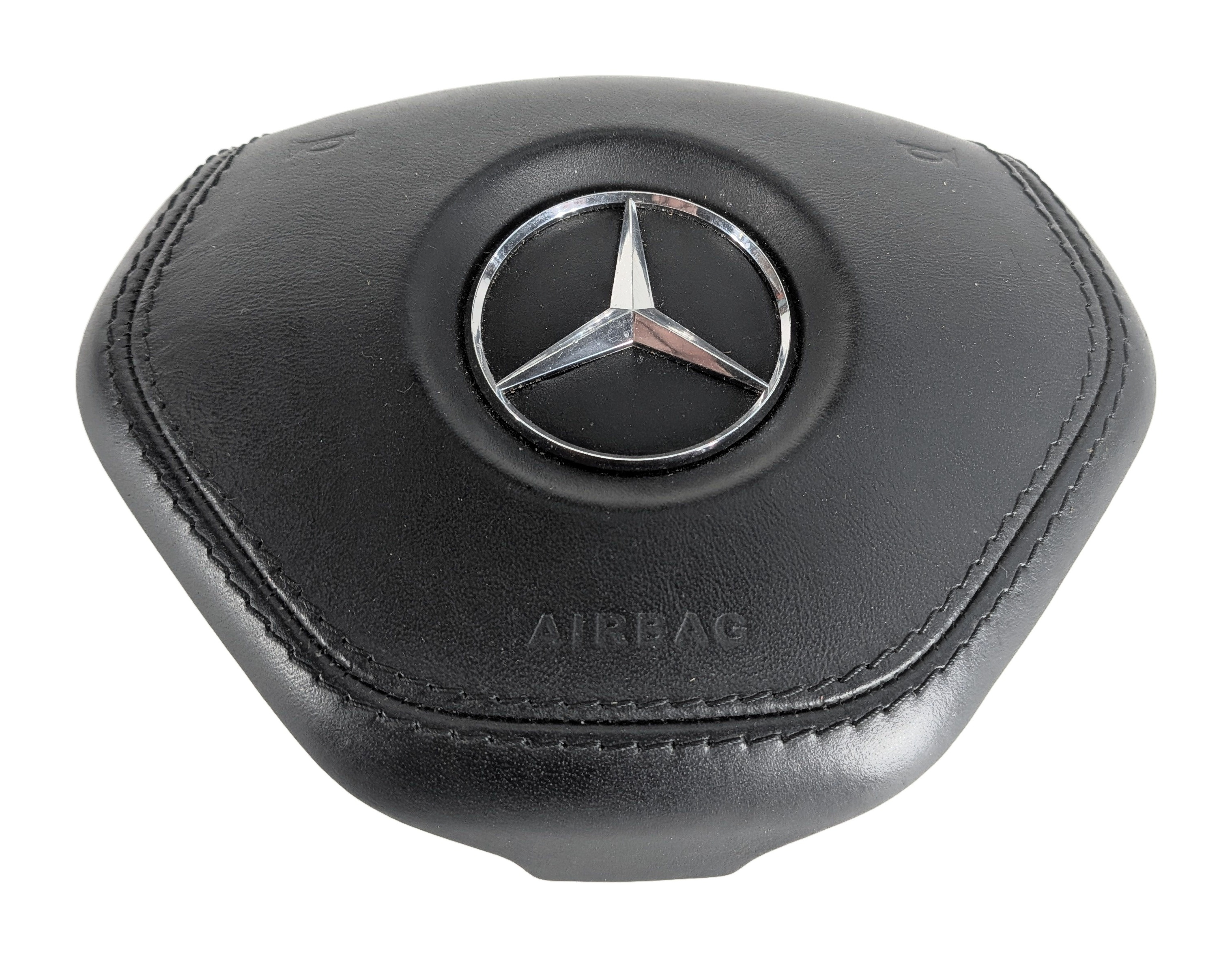 2012-2013 MERCEDES CLS550 (W218) LEFT DRIVER STEERING WHEEL SRS AIRBAG (Black) — exact item pictured