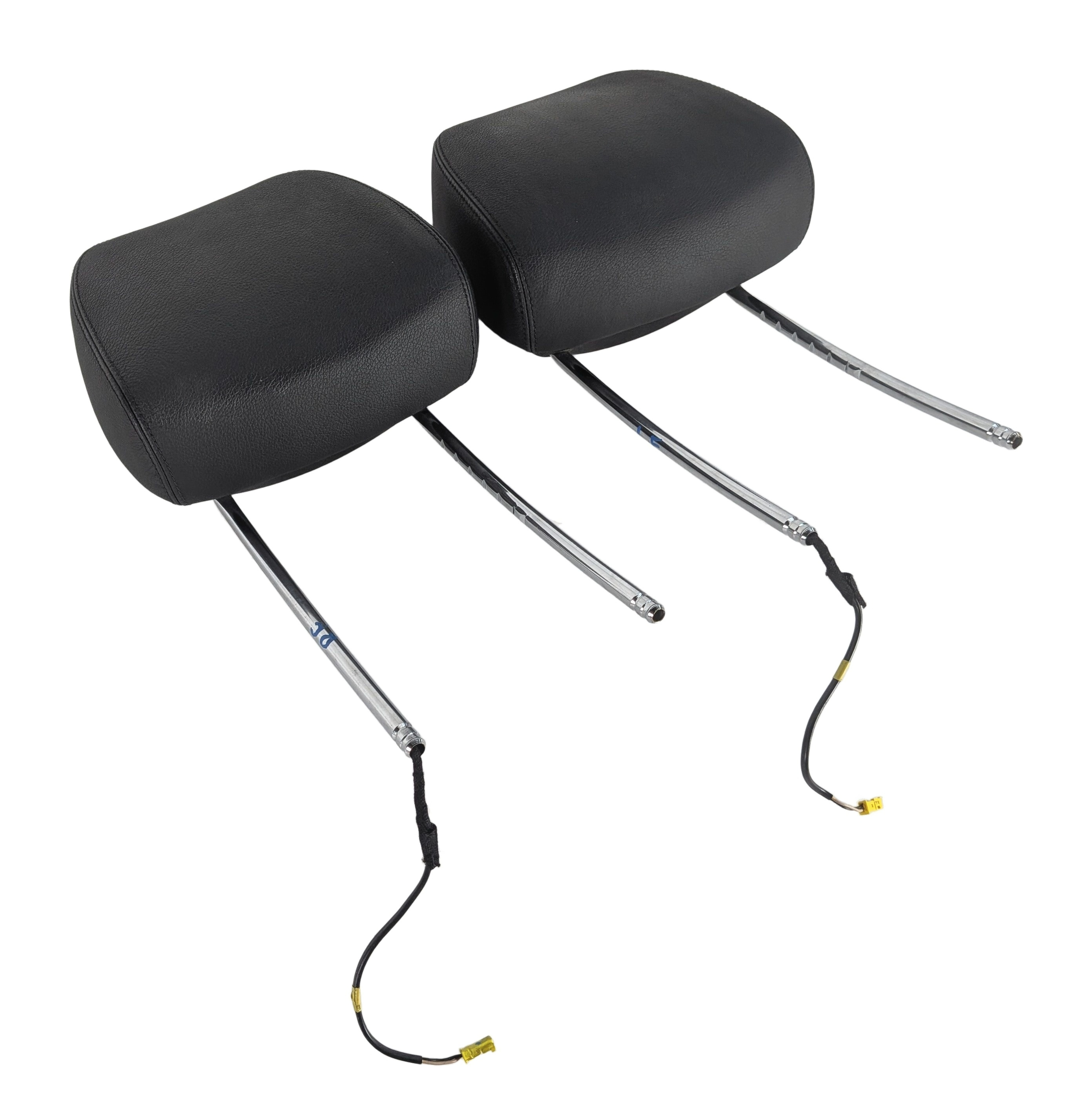 2012-2018 MERCEDES CLS550 W218 FRONT SEAT HEADREST LEFT/RIGHT SET/2 (Black) — exact item pictured