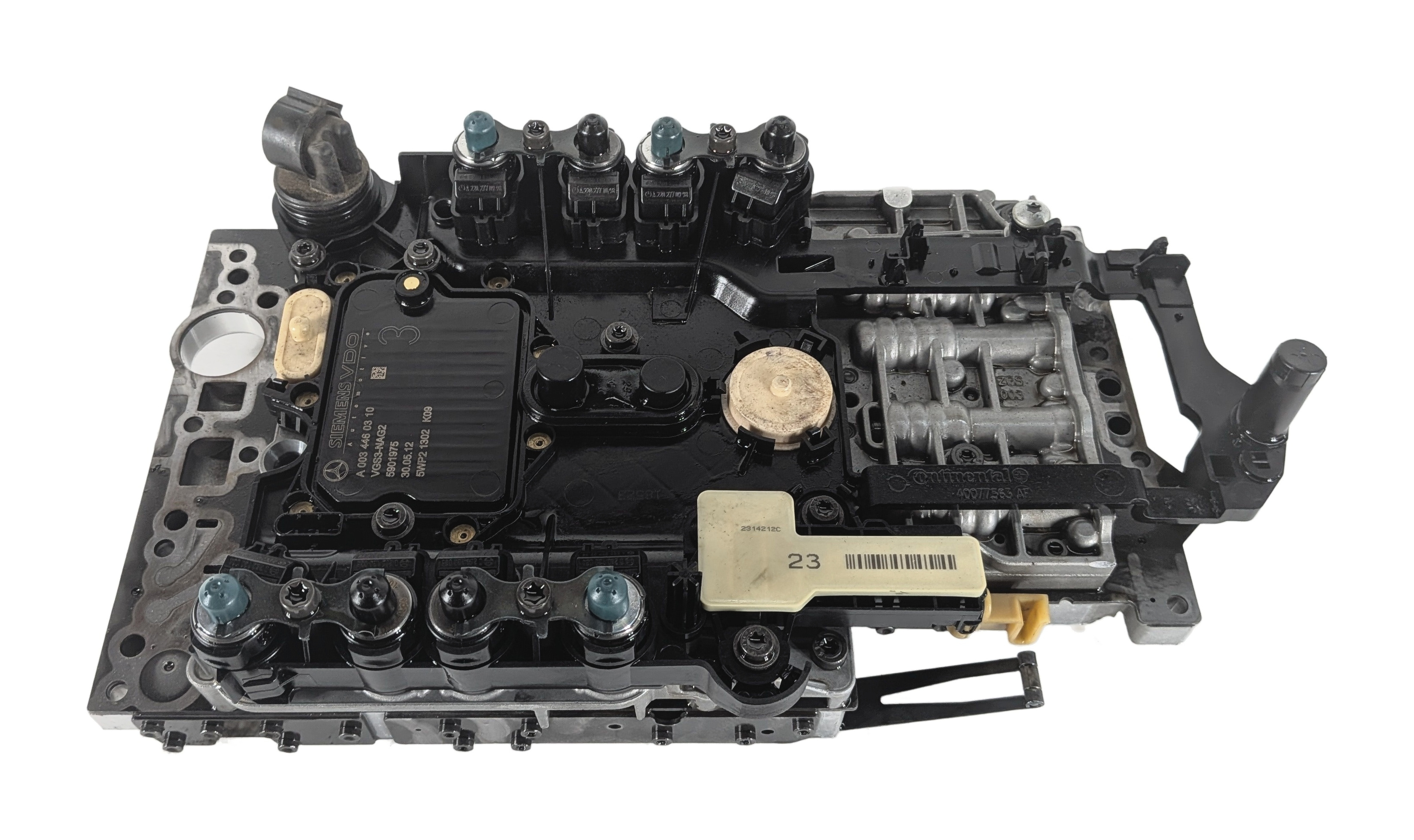 12-13 MERCEDES CLS550 S550 (W218 W221) 4.6L AUTOMATIC TRANSMISSION VALVE BODY — exact item pictured