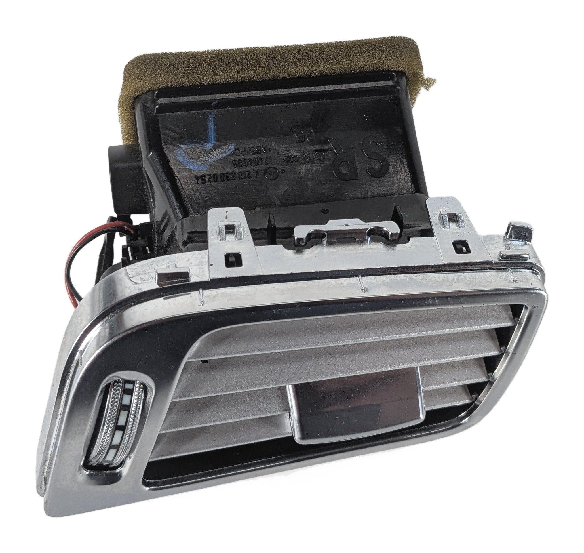 2013 MERCEDES CLS550 (W218) FRONT RIGHT PASSENGER DASH HEAT AIR AC VENT (Black) — exact item pictured