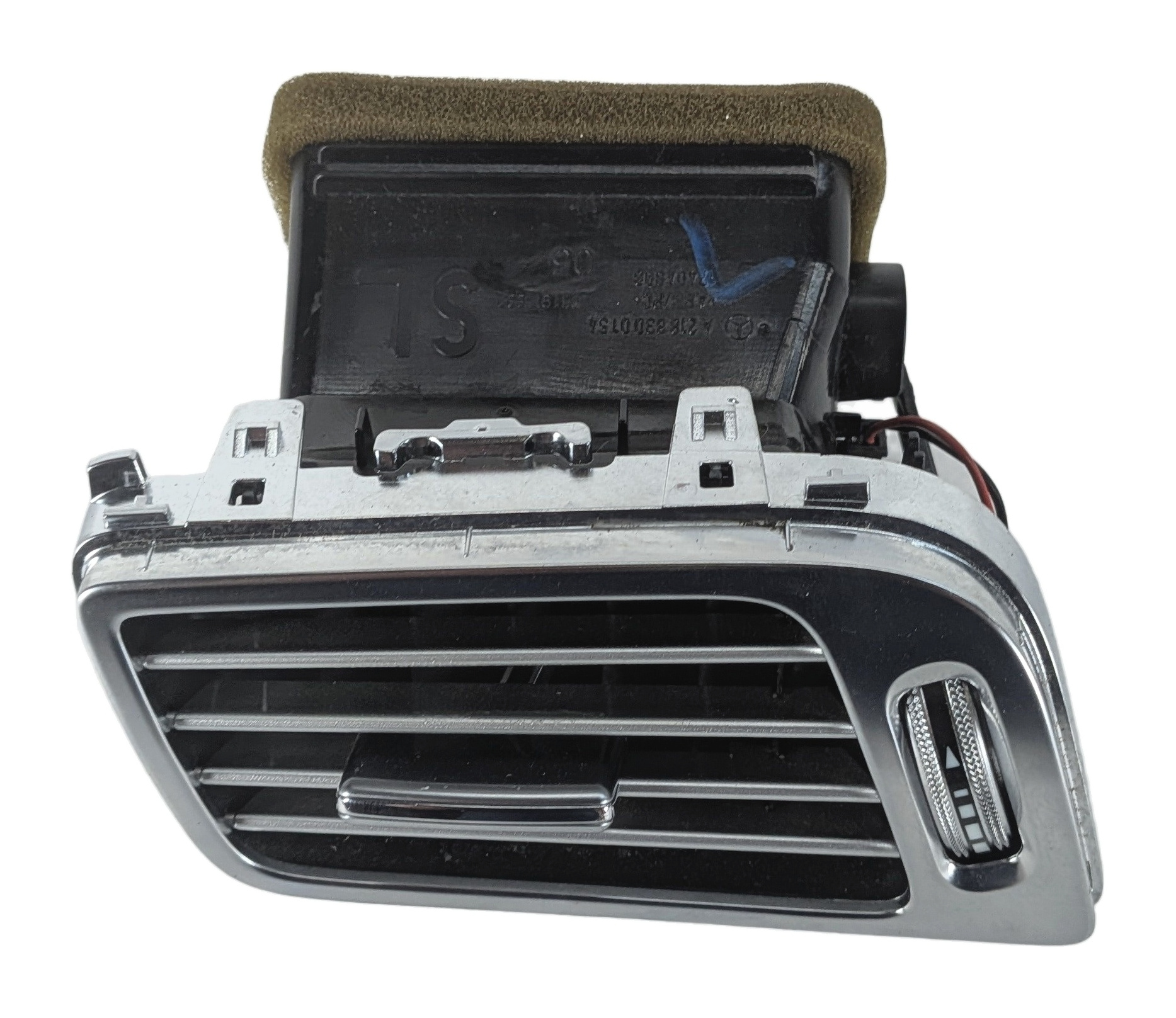 2013 MERCEDES CLS550 (W218) FRONT LEFT DRIVER DASH HEAT AIR AC VENT (Black) — exact item pictured