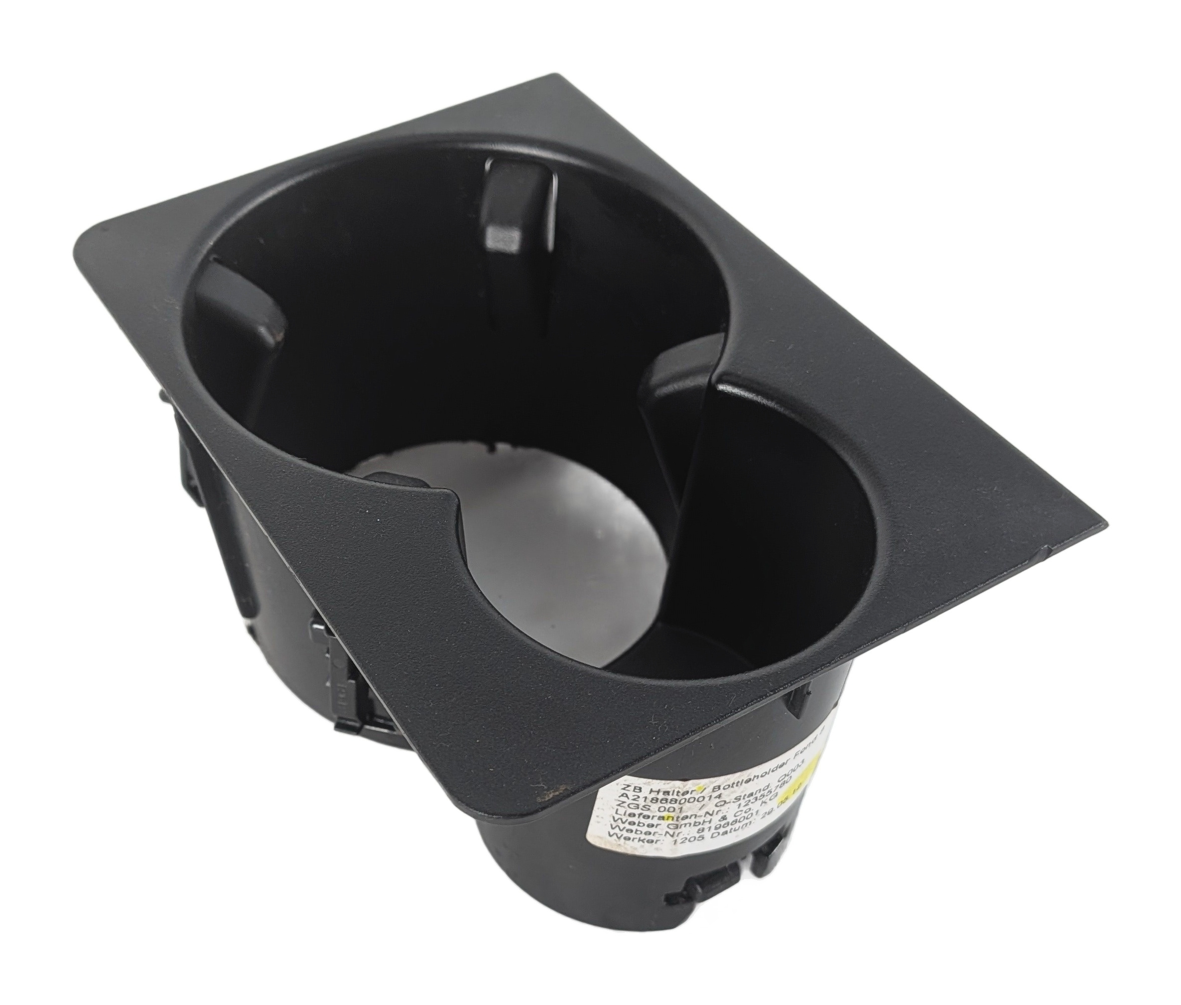2013 MERCEDES CLS550 (W218) REAR CENTER CONSOLE CUP HOLDER DRINK TRAY — exact item pictured