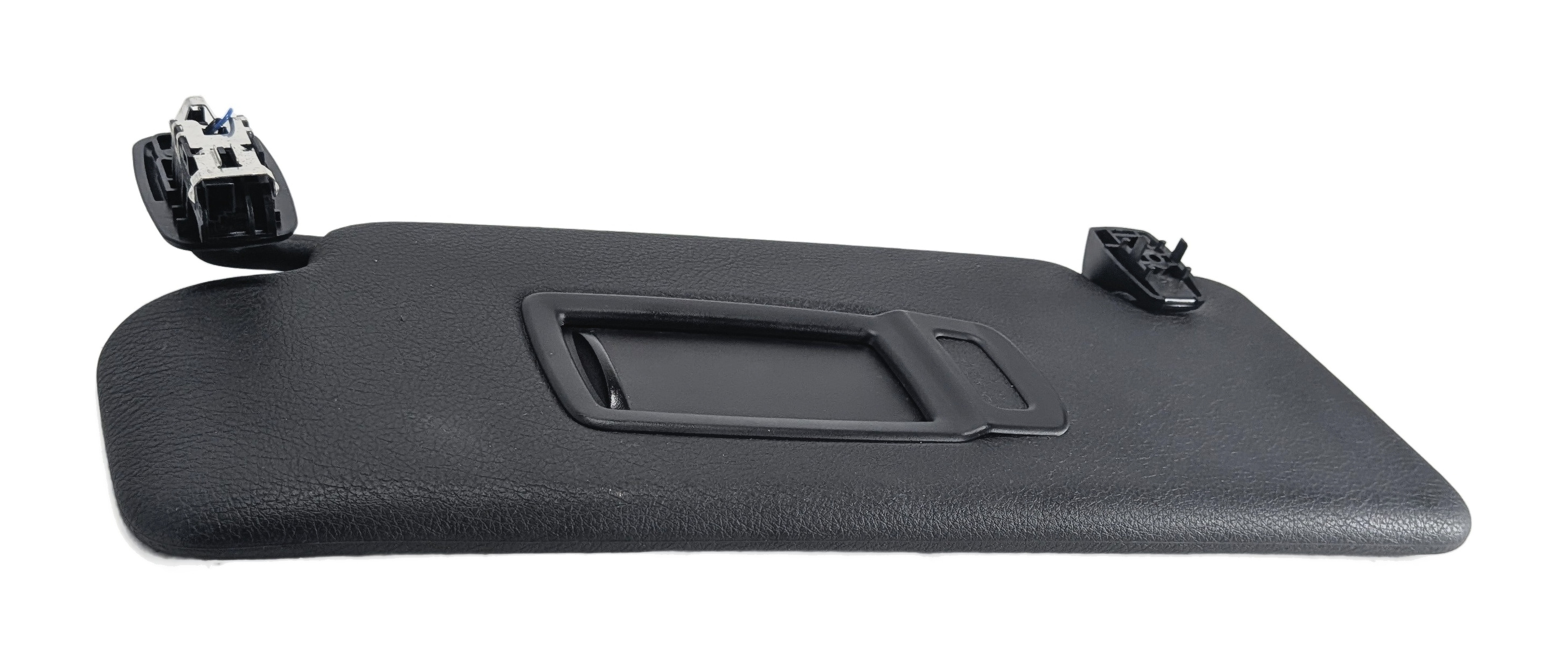 2016-2021 BMW X1 (F48) FRONT LEFT & RIGHT SUNVISOR VISOR SHADE SET (Black) — exact item pictured