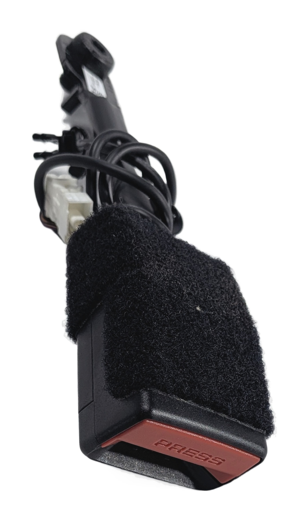 16-22 MINI COOPER BMW X1 X2 Z4 FRONT LEFT SEATBELT BUCKLE RECEIVER (Black) — exact item pictured