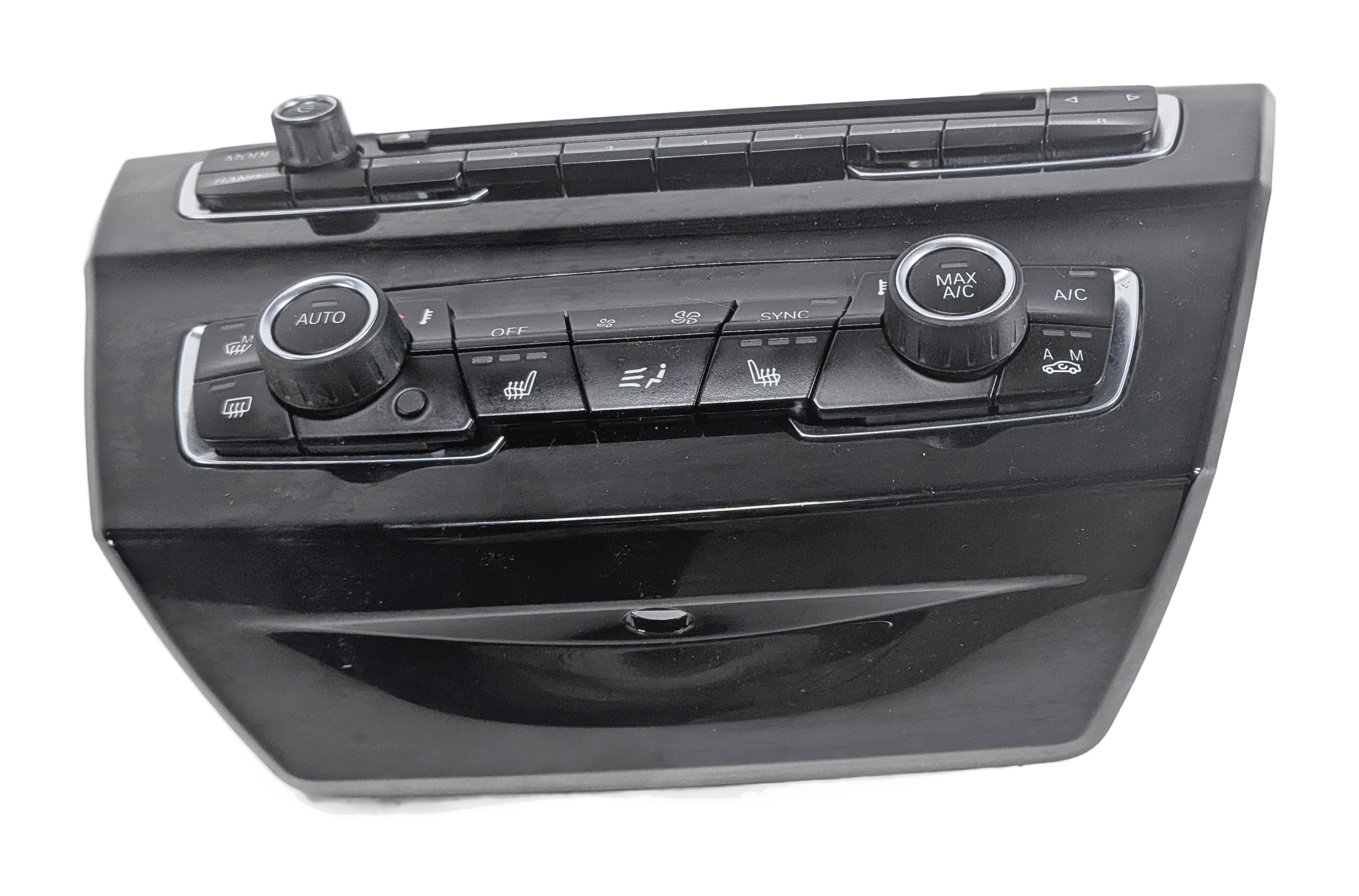 2019-2022 BMW X1 (F48) AC HEATER CLIMATE CONTROL RADIO CONTROL PANEL UNIT — exact item pictured