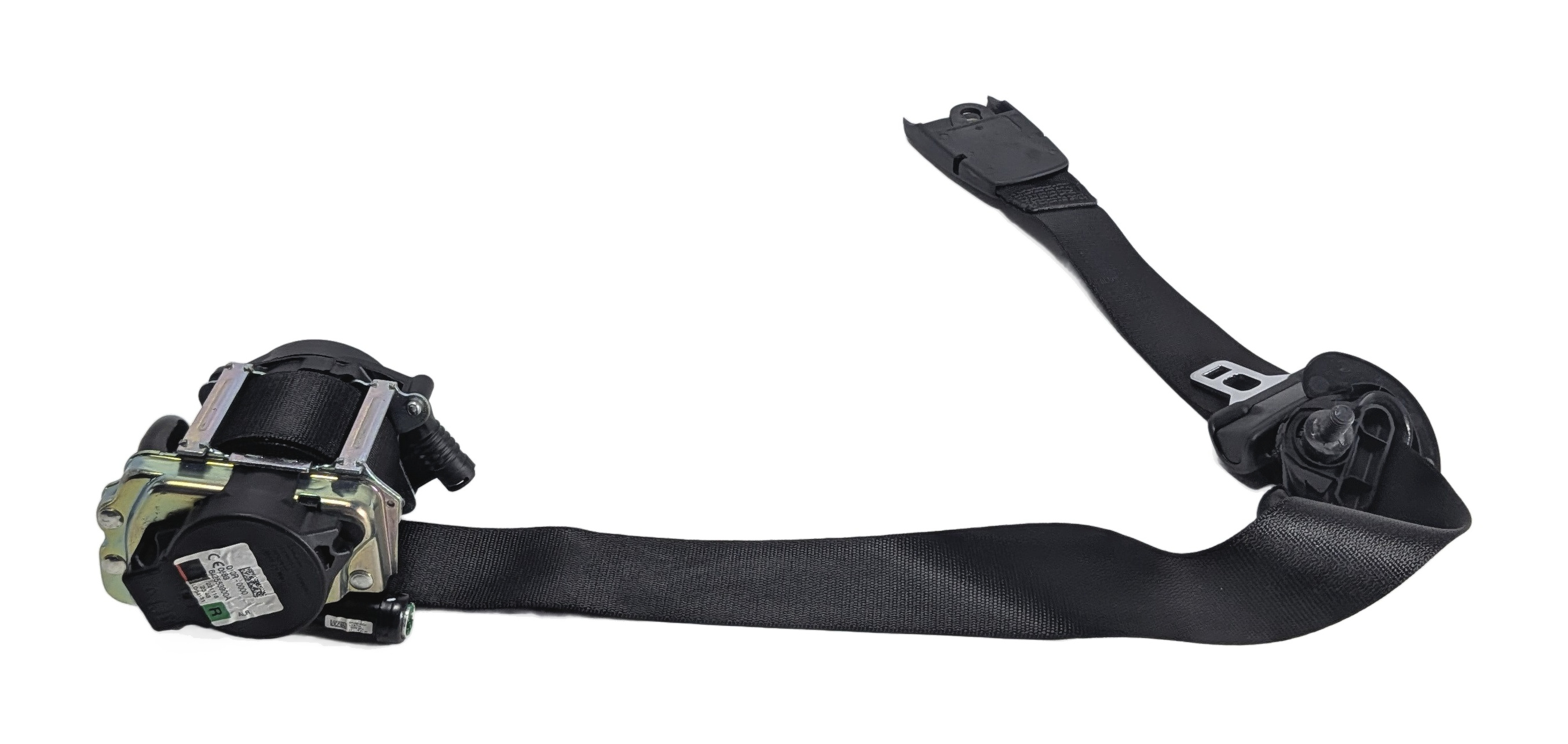 2016-2021 BMW X1 X2 (F39 F48) RIGHT FRONT PASSENGER SEATBELT RETRACTOR (Black) — exact item pictured