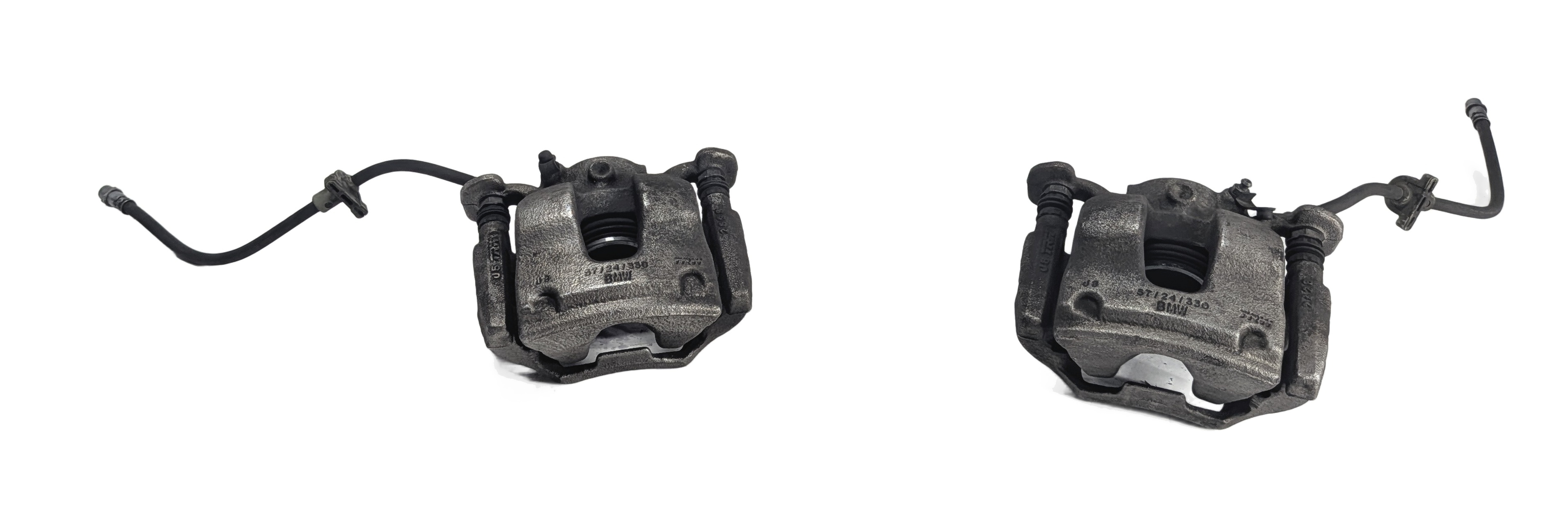 16-21 MINI COUNTRYMAN BMW X1 X2 2 (F39 F45 F48) FRONT LEFT & RIGHT BRAKE CALIPER — exact item pictured