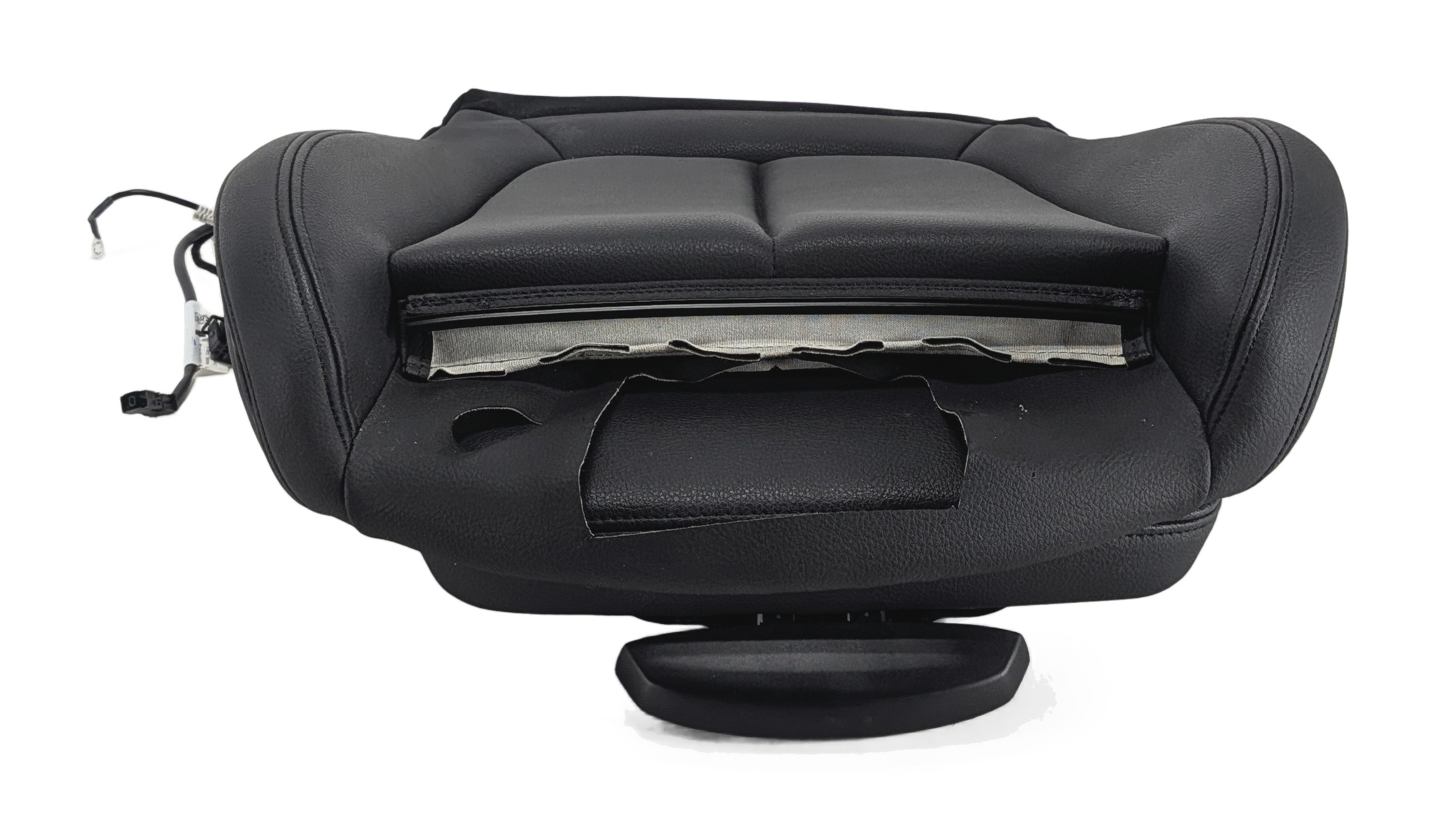 2019 BMW X1 (F48) FRONT RIGHT PASSENGER SEAT BOTTOM CUSHION HEATED SPORT (Black) — exact item pictured