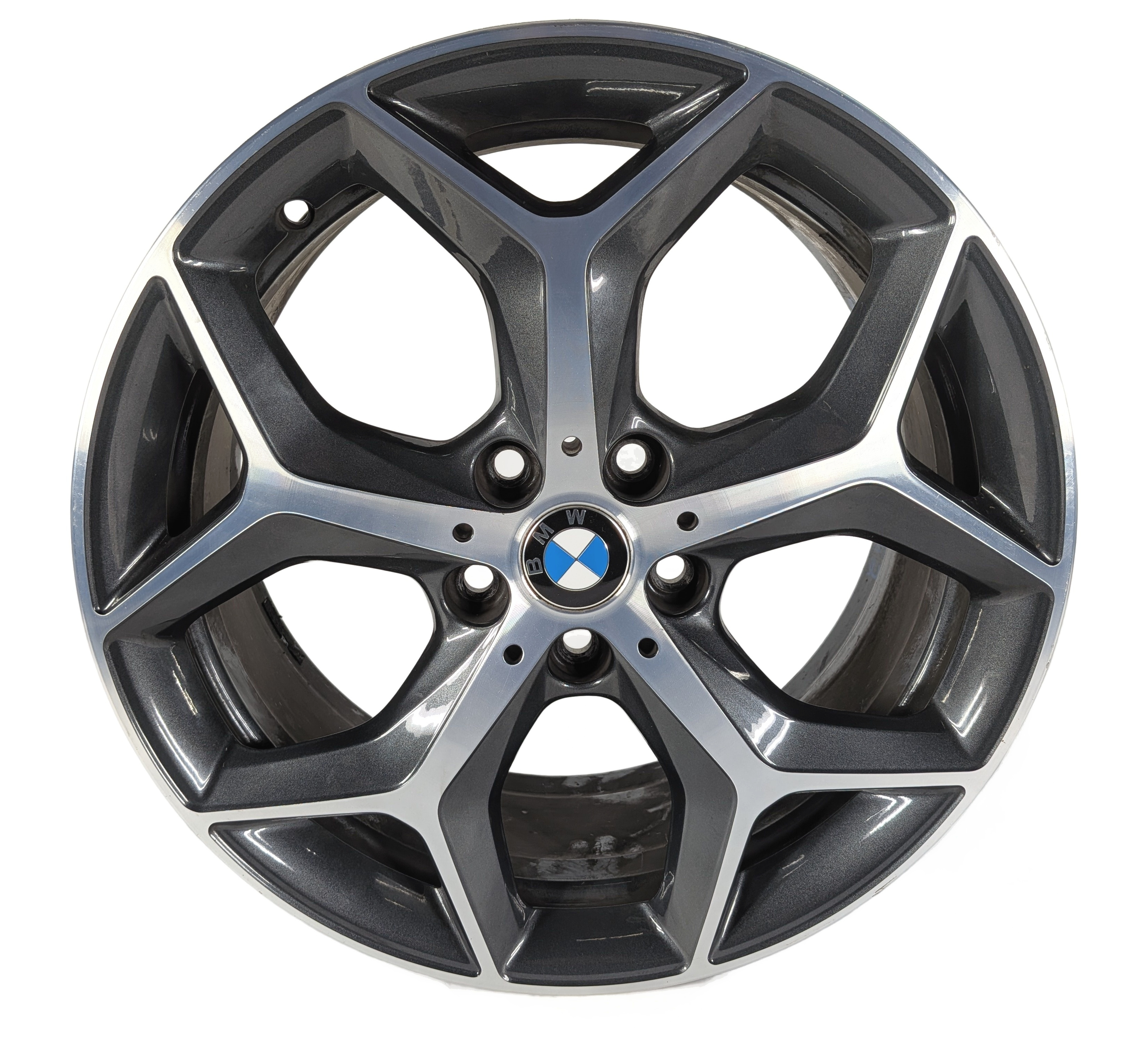 2016-2020 BMW X1 X2 (F39 F48) 18x7.5 ALUMINUM ALLOY Y-SPOKE WHEEL RIM — exact item pictured