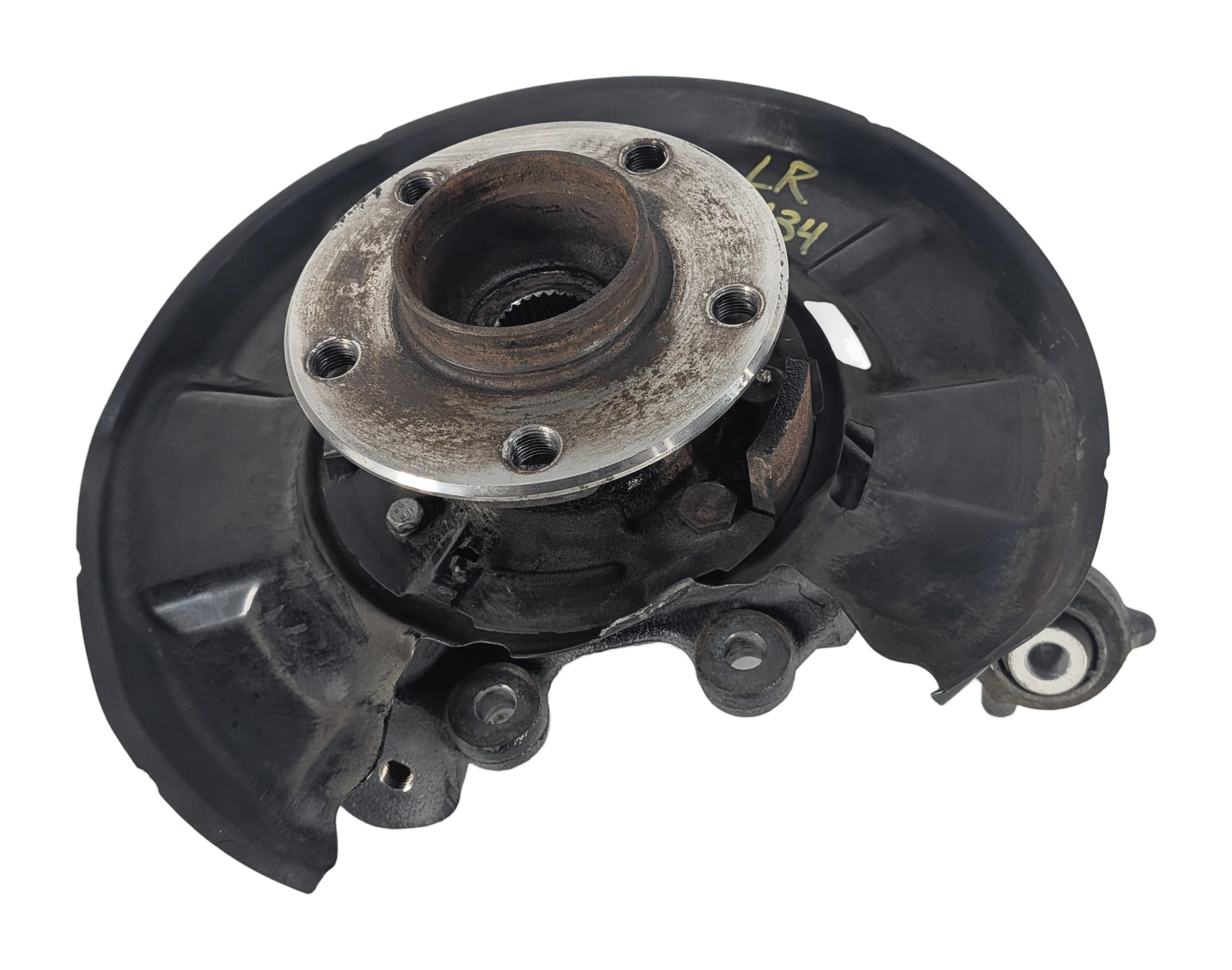 2014-2016 BMW 428i 435i (F32 F33 F36) LEFT DRIVER REAR SPINDLE KNUCKLE WHEEL HUB — exact item pictured