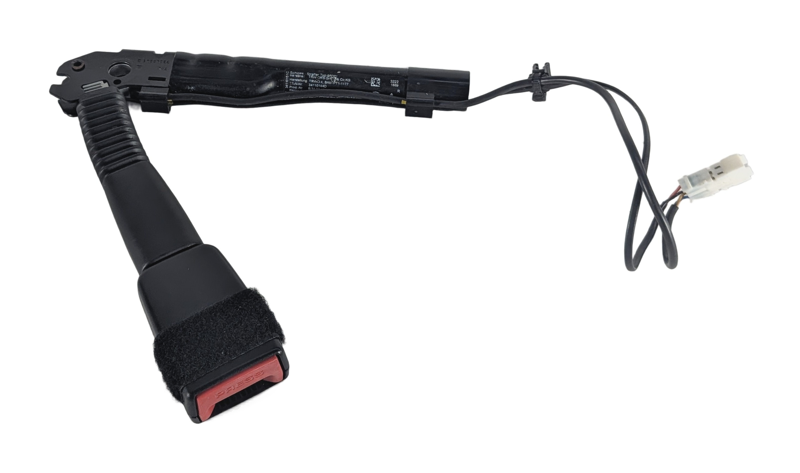 12-19 BMW 2 3 4 M3 (F22 F32 F33 F34 F36) FRONT RIGHT PASSENGER SEATBELT RECEIVER — exact item pictured
