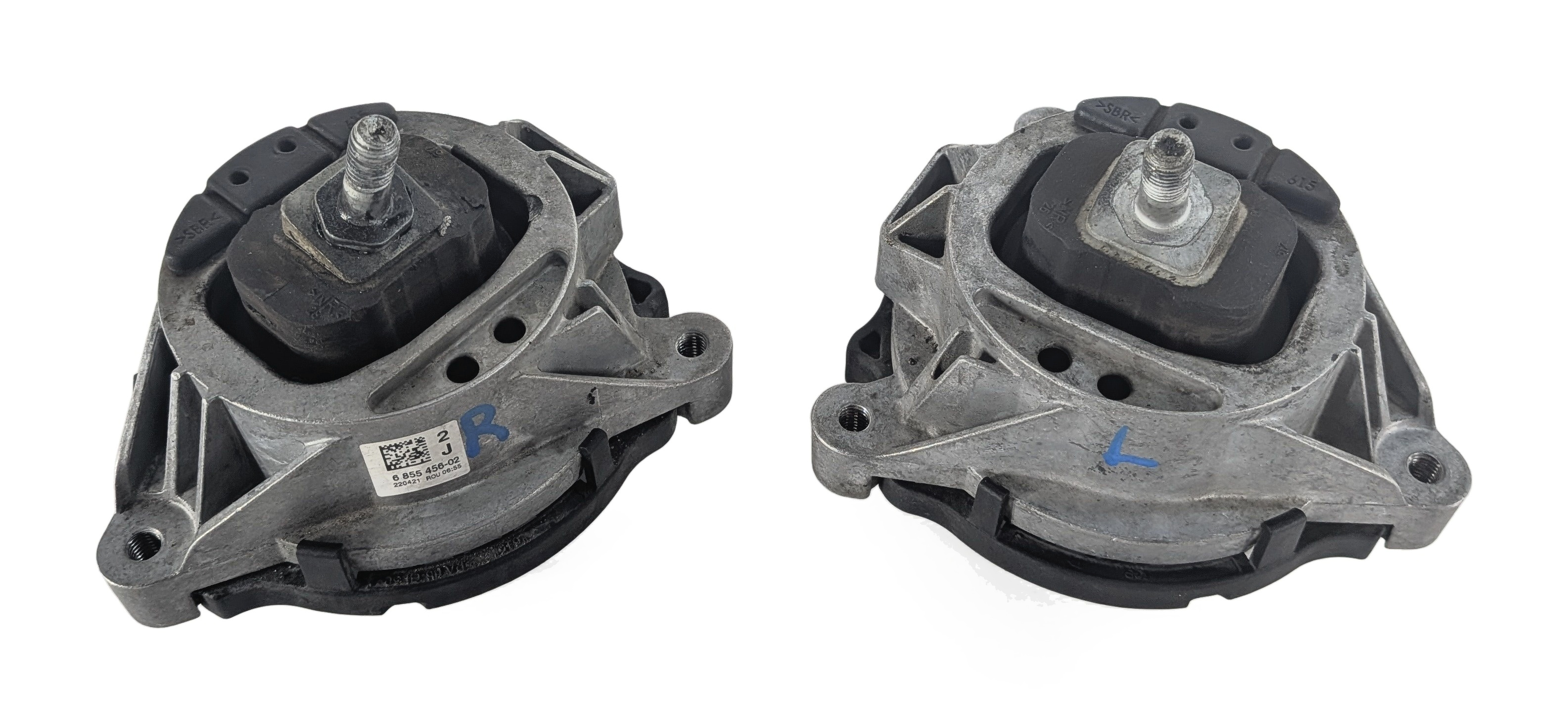2015 BMW 428I (F32) 2.0L (N20) ENGINE MOTOR MOUNT LEFT AND RIGHT SET/2 — exact item pictured