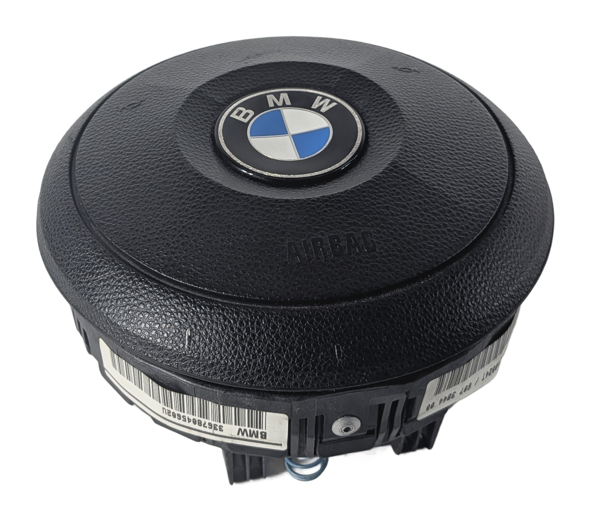 06-10 BMW 525i 528i 530i 550i 650i M5 M6 (E60 E63) SPORT STEERING WHEEL AIRBAG — exact item pictured