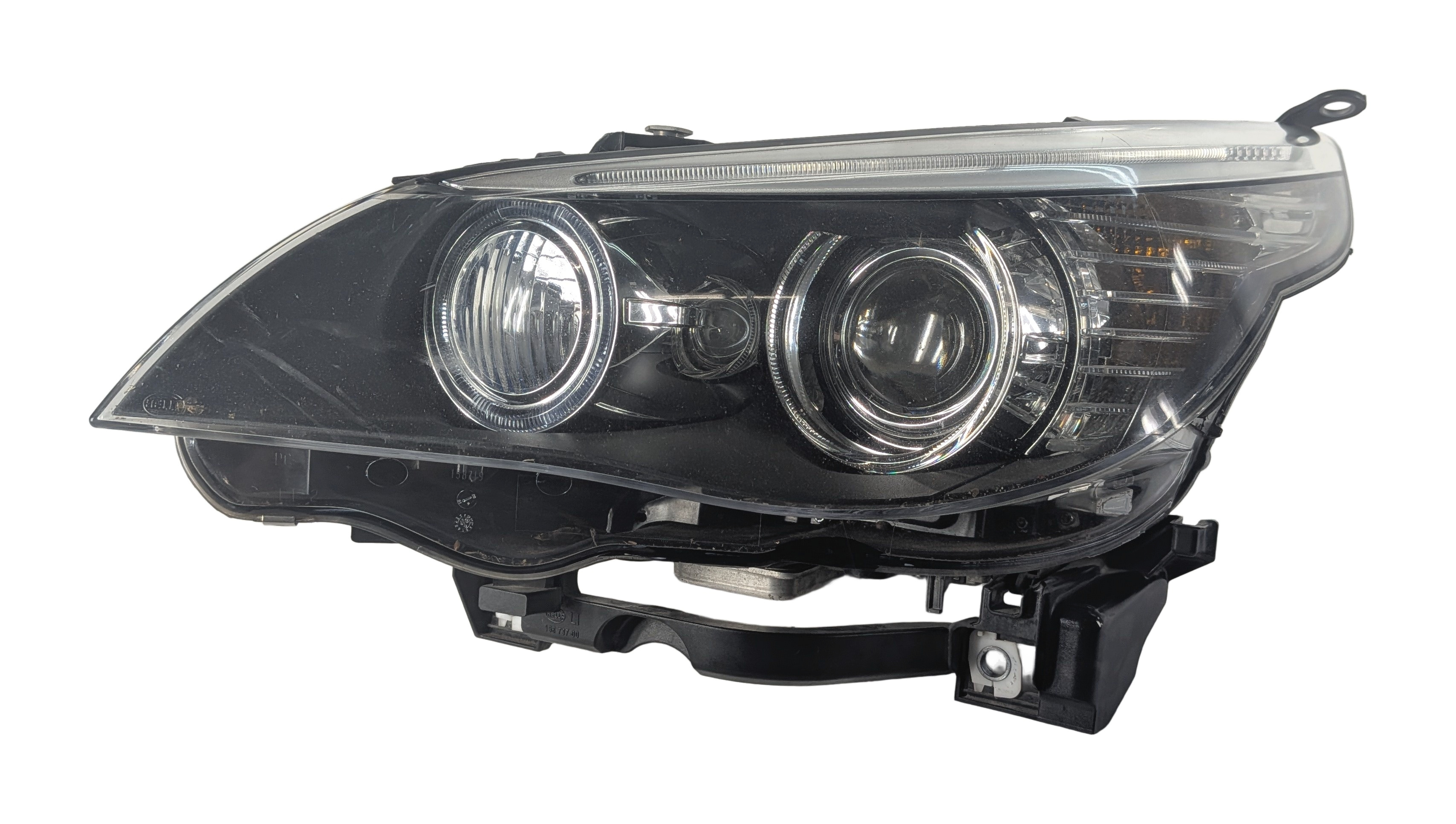 2008-2010 BMW 528i 535i 550i M5 (E60) LEFT XENON HID ADAPTIVE DYNAMIC HEADLIGHT — exact item pictured