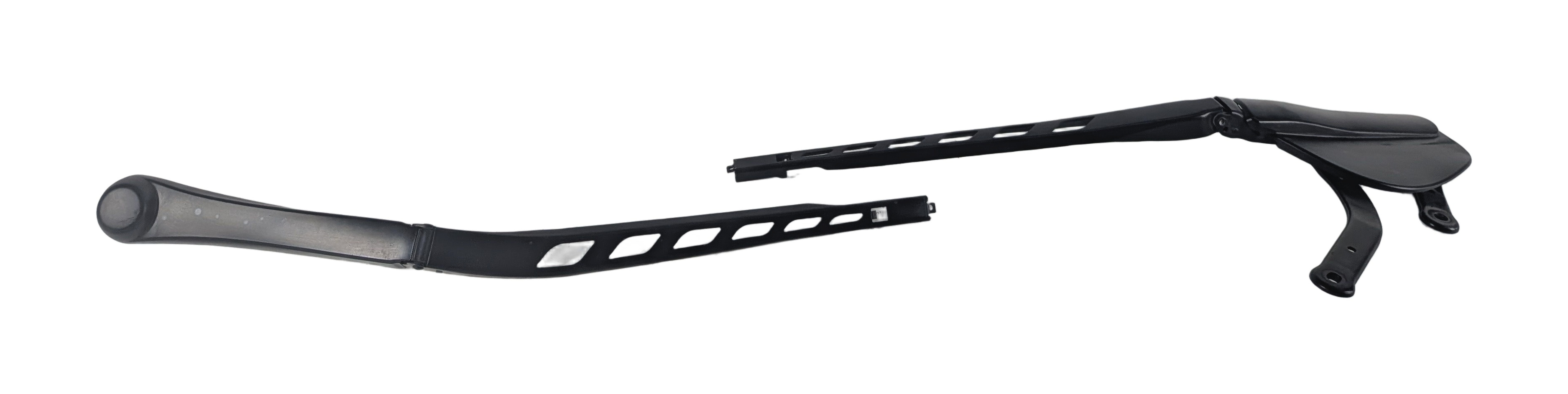 04-10 BMW 525i 528i 530i 535i 545i 550i M5 (E60) FRONT WINDSHIELD WIPER ARM SET — exact item pictured