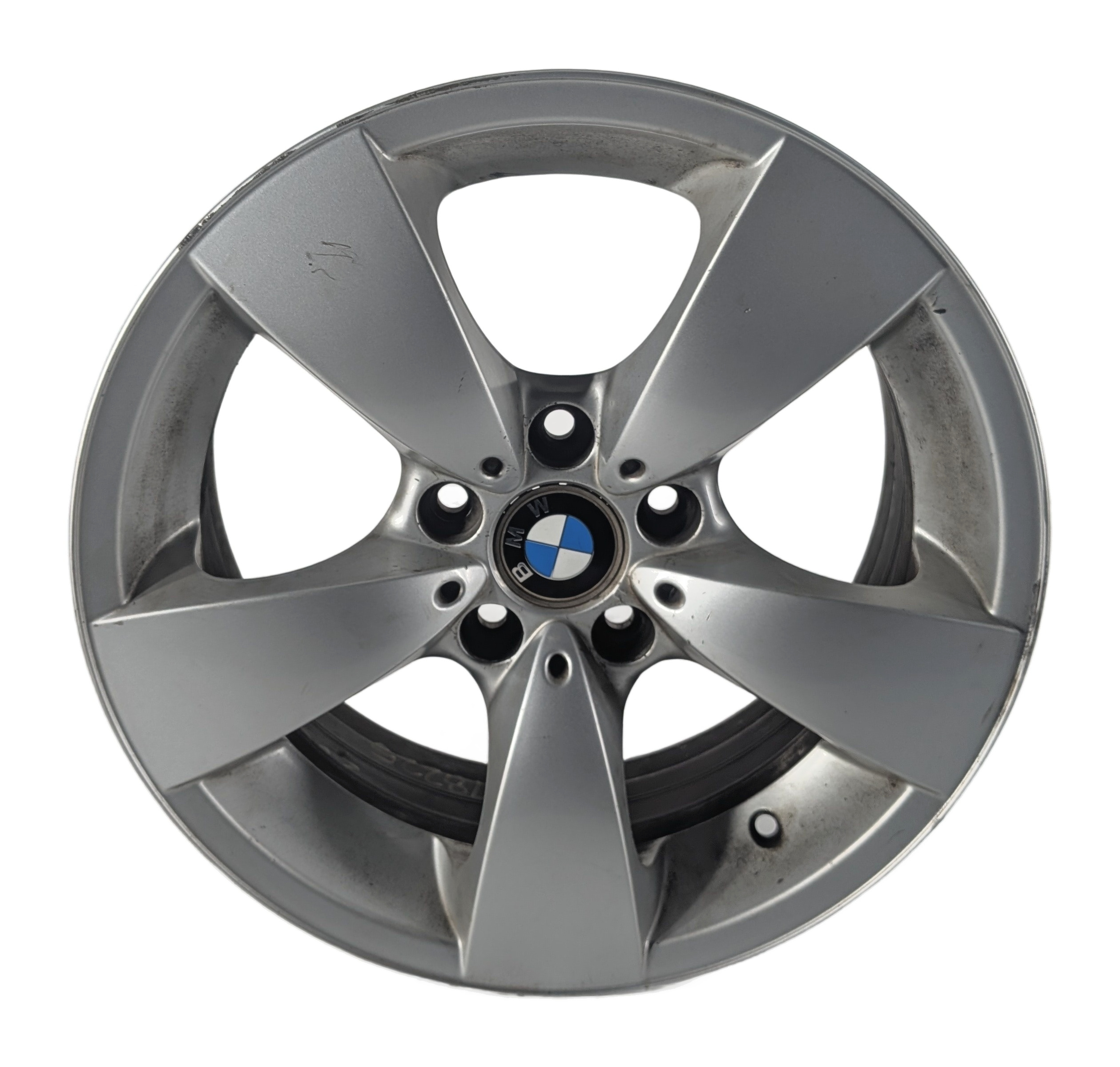 2004-2010 BMW 525i 528i 535i 550i (E60) 17X7.5 5-SPOKE ALLOY WHEEL RIM ET20 — exact item pictured