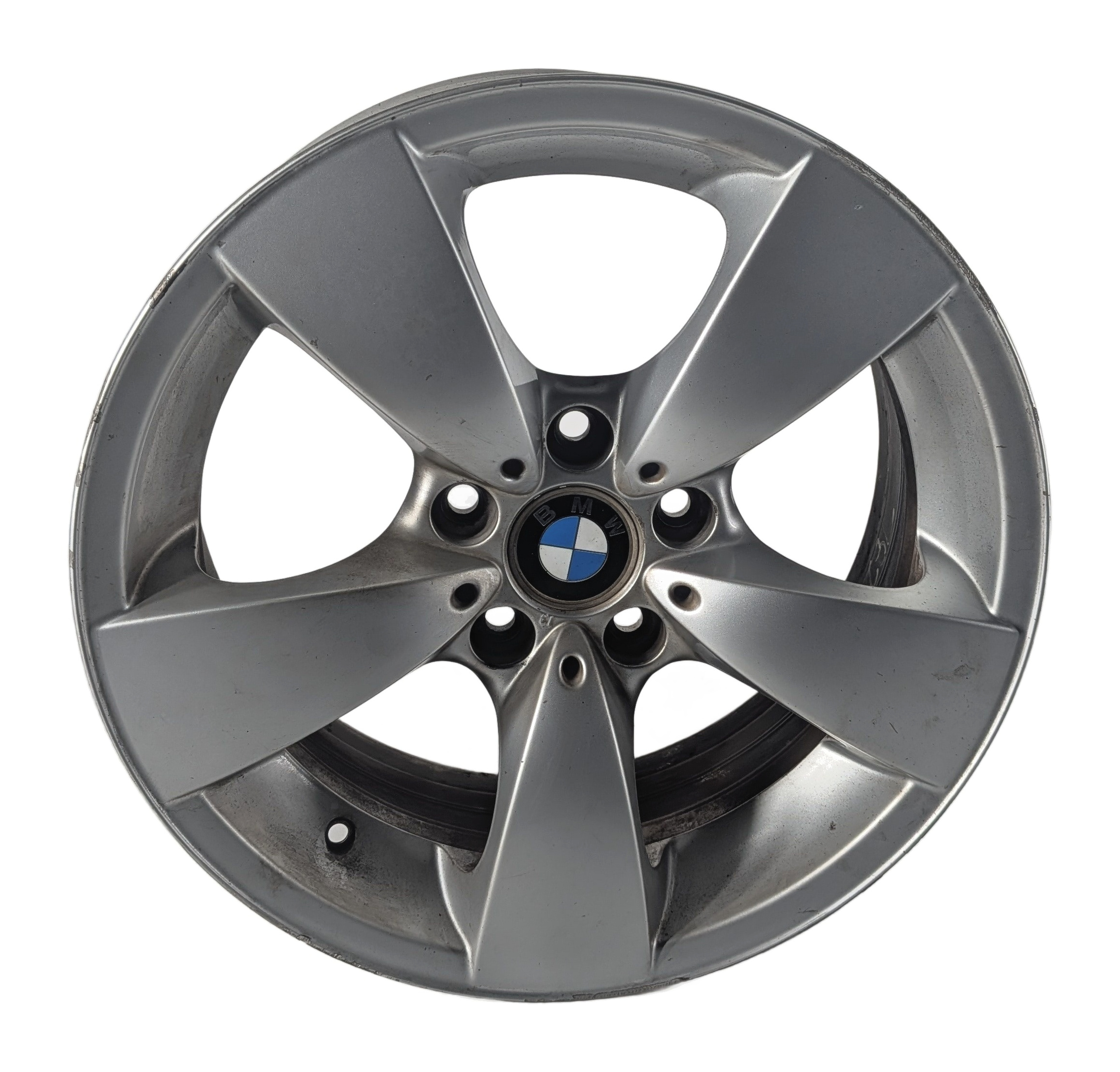 2004-2010 BMW 525i 528i 535i 550i (E60) 17X7.5 5-SPOKE ALLOY WHEEL RIM ET20 — exact item pictured