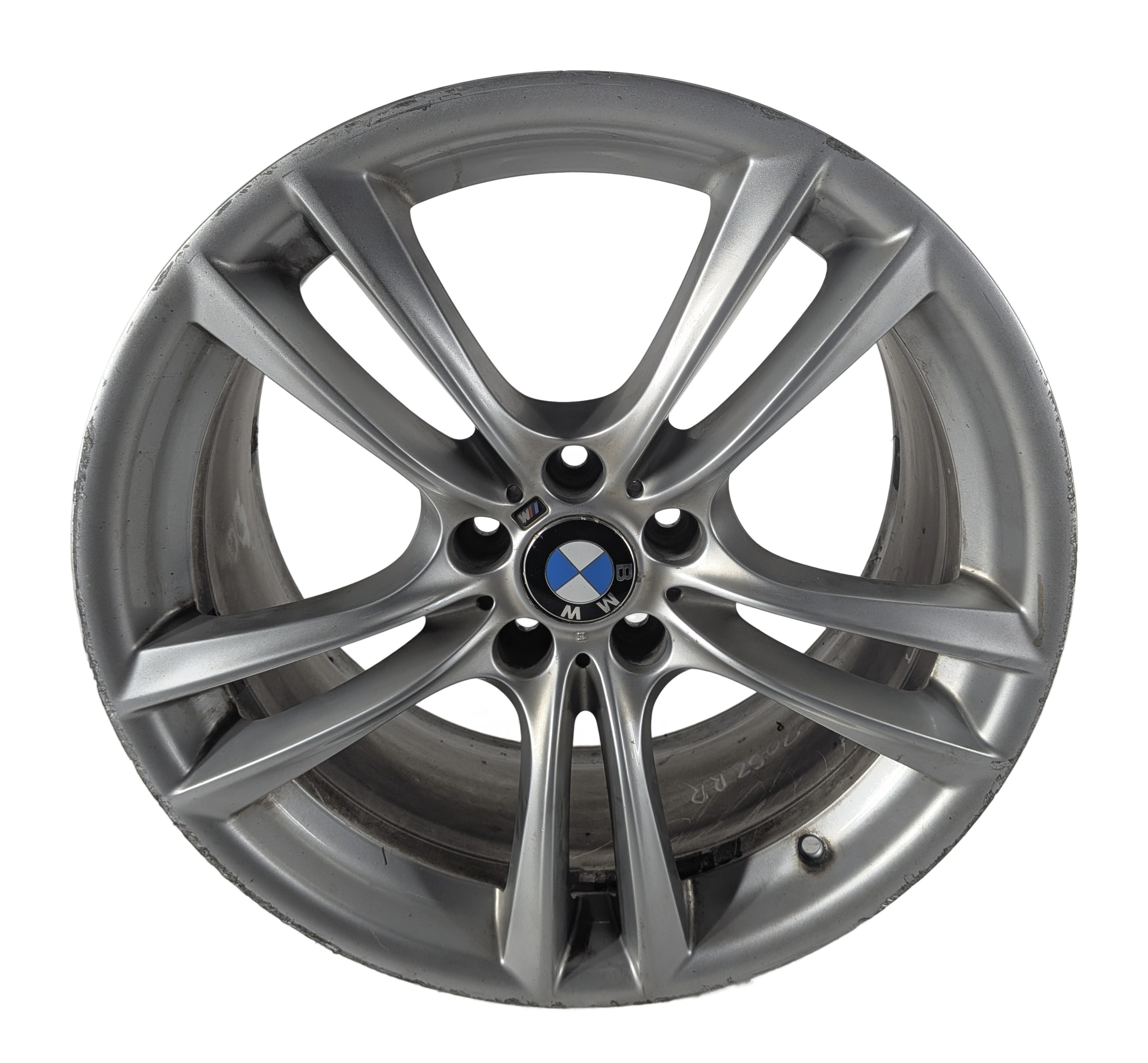 09-17 BMW 5 GT 7 SERIES (F01 F07) REAR 20x10 ///M 5 DOUBLE 10-SPOKE WHEEL RIM — exact item pictured