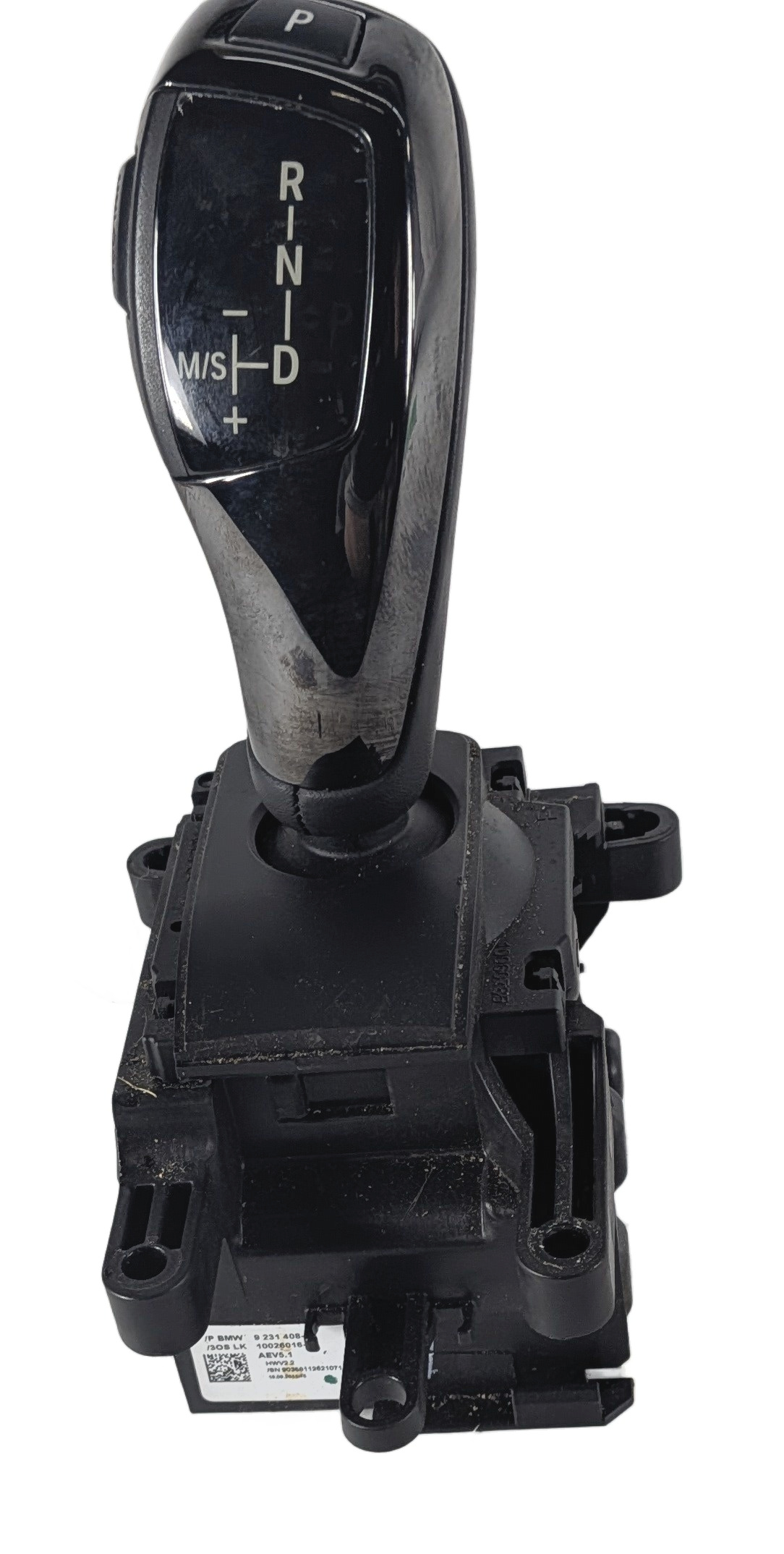 11-17 BMW 535iGT 550iGT 740i 750i 760i (F01 F02 F04 F07) GEAR SHIFTER (CERAMIC) — exact item pictured