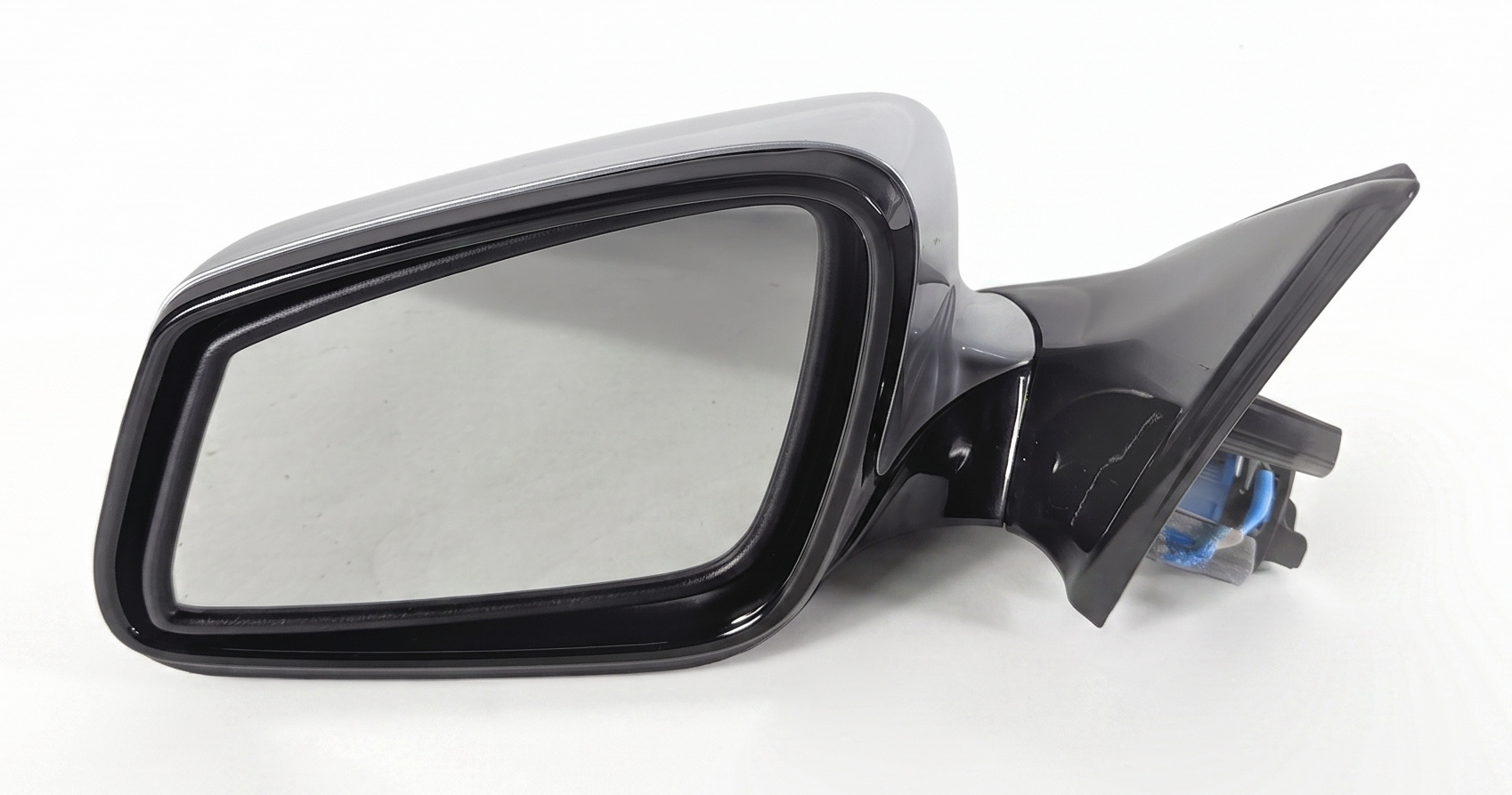 10-12 BMW 7 SERIES F01 F02 LEFT DRIVER DOOR MIRROR BLIND SPOT CAMERA (Silver) — exact item pictured