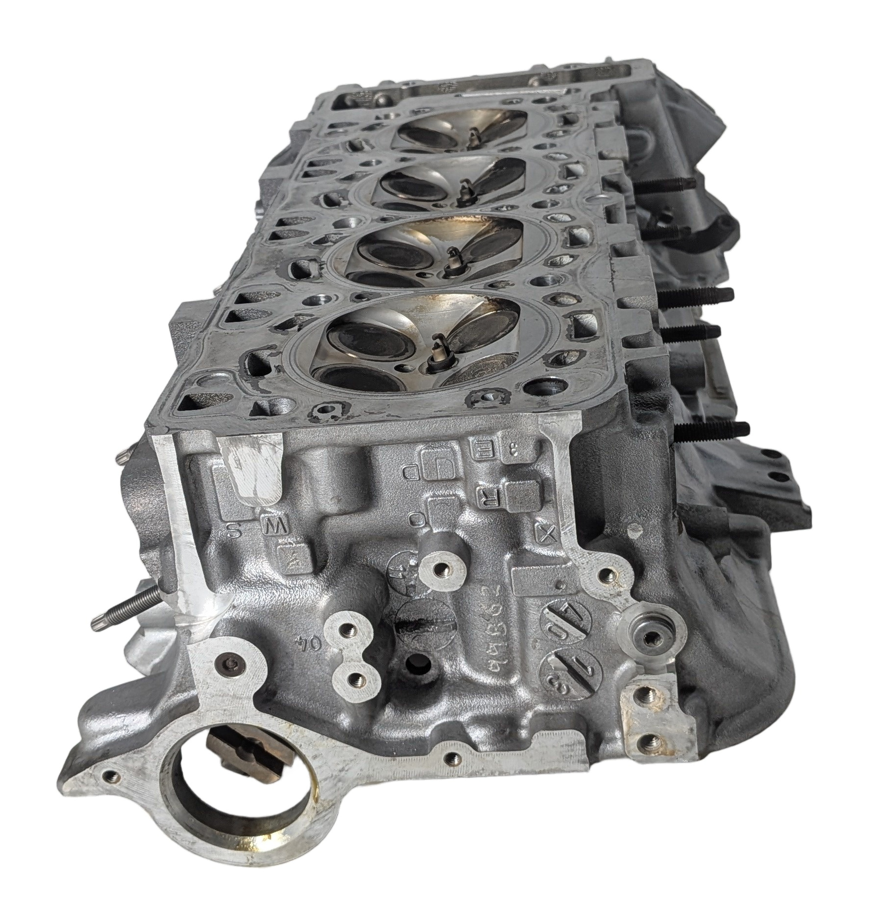 08-14 BMW 550i 750i X5 X6 (F01 E70 F10 E71) 4.4L N63 ENGINE RIGHT CYLINDER HEAD — exact item pictured