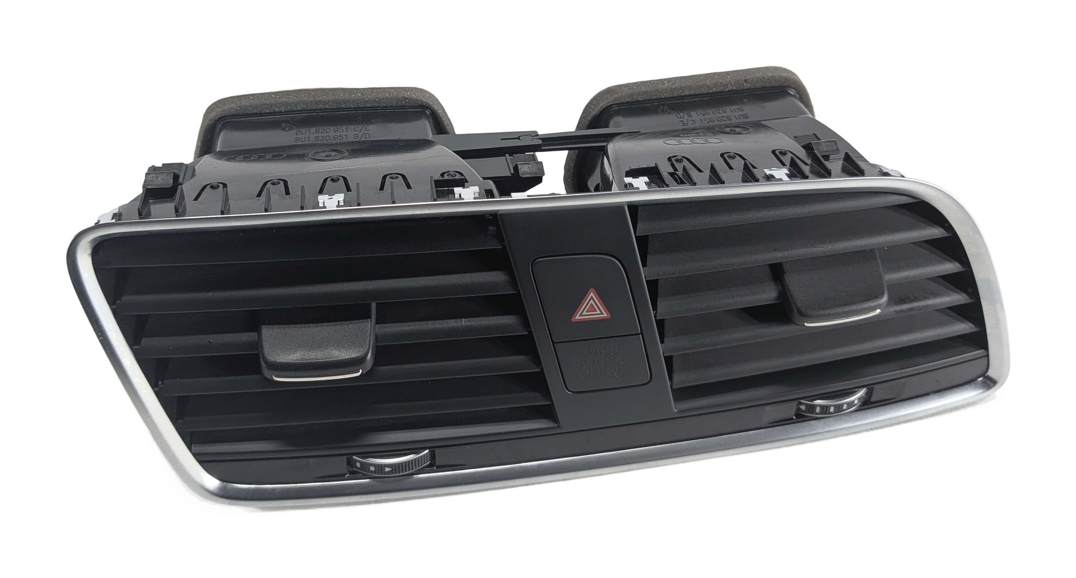 2016 AUDI Q3 (8U) FRONT CENTER DASH HEAT AIR AC VENT (Black) — exact item pictured