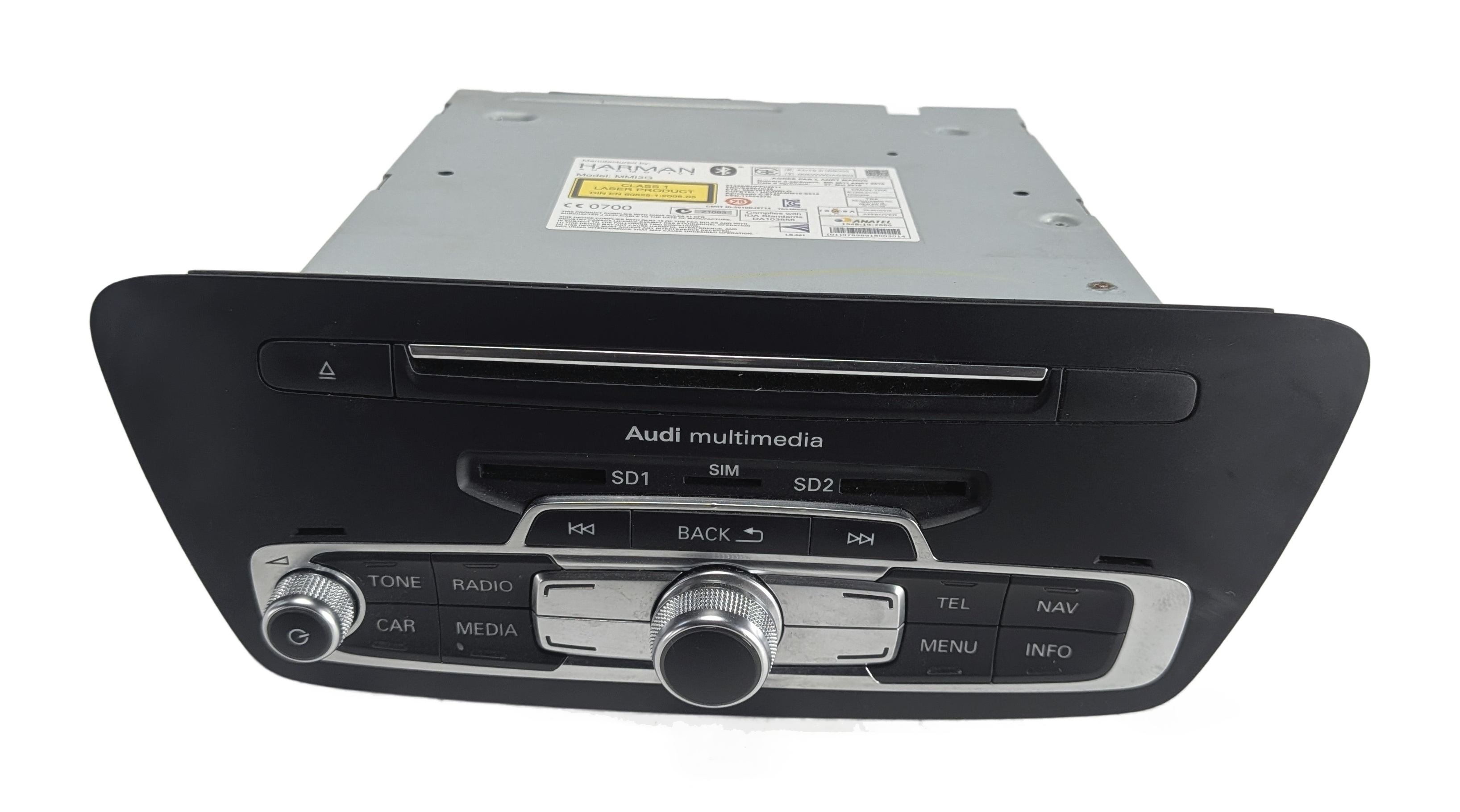 2015-2016 AUDI Q3 (8U) MMI MULTIMEDIA NAVIGATION GPS RADIO CD PLAYER — exact item pictured