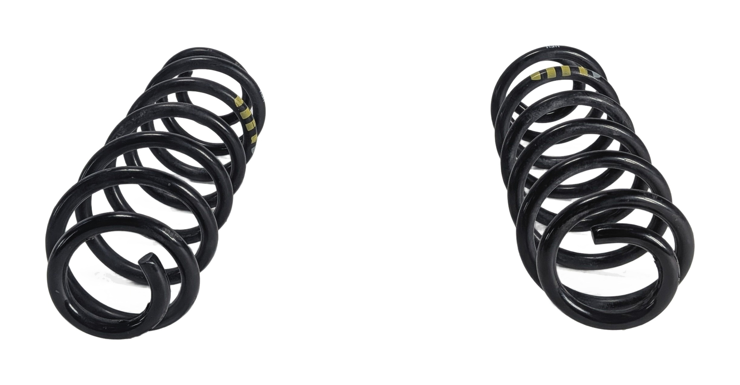 2009-2018 VW TIGUAN / AUDI Q3 (8U) LEFT & RIGHT REAR SUSPENSION COIL SPRING SET — exact item pictured