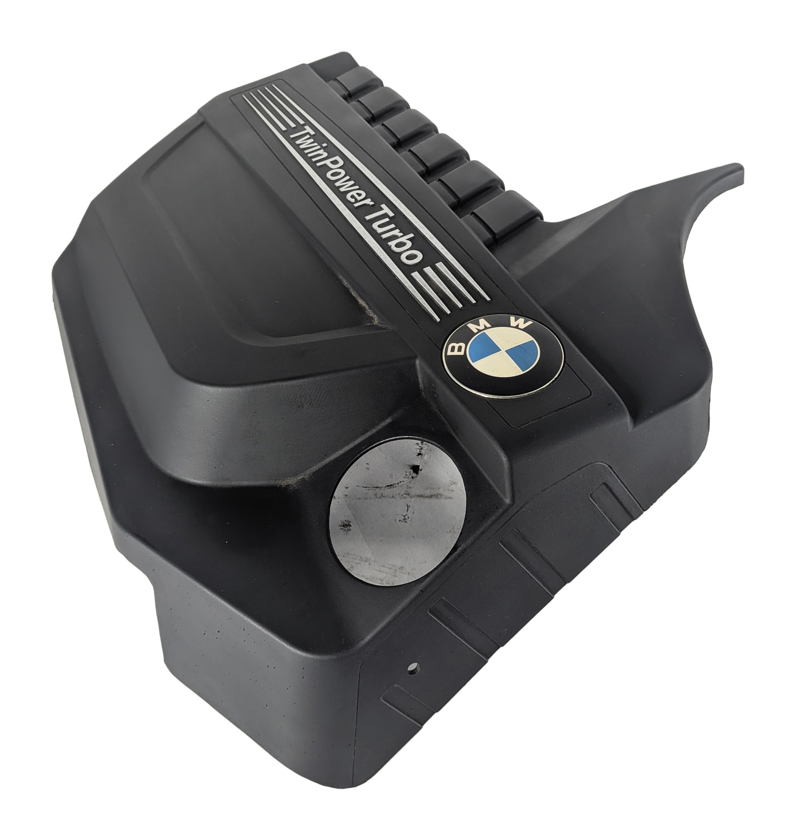 11-18 BMW 535i 640i 740i X3 X5 X6 (F10 F07 F01) 3.0L TURBO N55 ENGINE COVER TRIM — exact item pictured