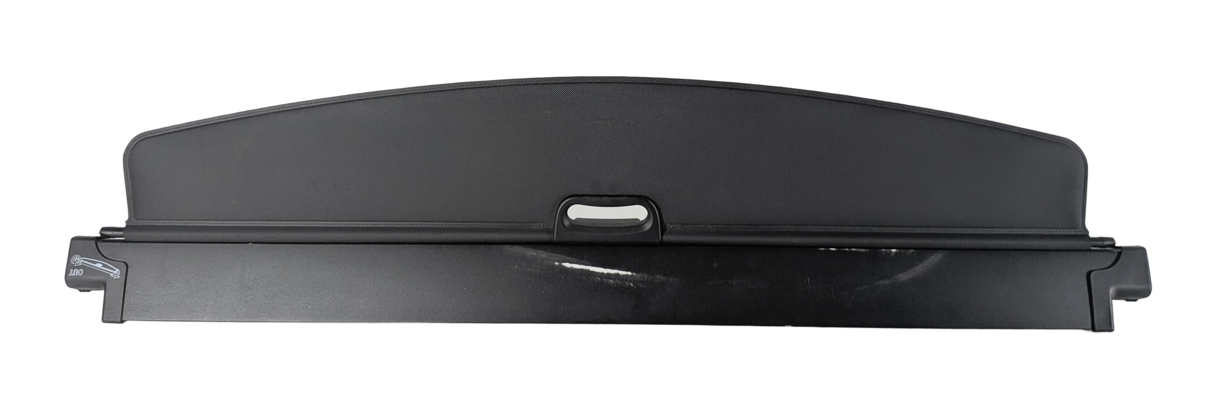 2011-2017 BMW X3 (F25) REAR TRUNK RETRACTABLE PRIVACY CARGO COVER (Black) — exact item pictured
