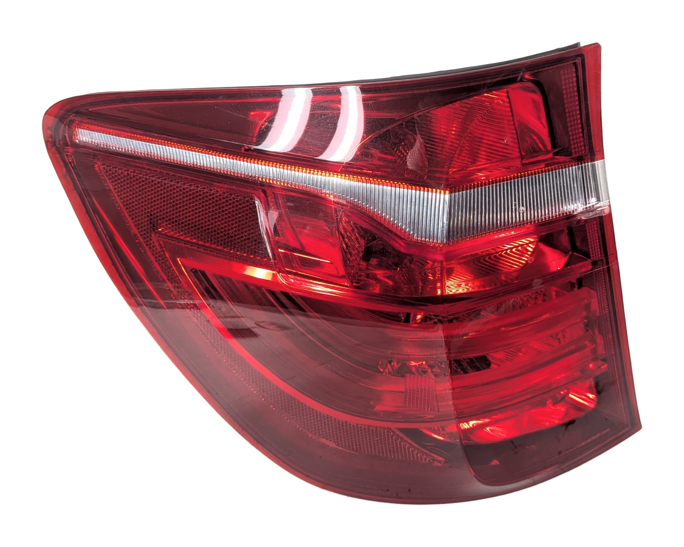 11-17 BMW X3 (F25) LEFT DRIVER REAR OUTER TAILLIGHT BRAKE LIGHT LAMP (OPT. 522) — exact item pictured
