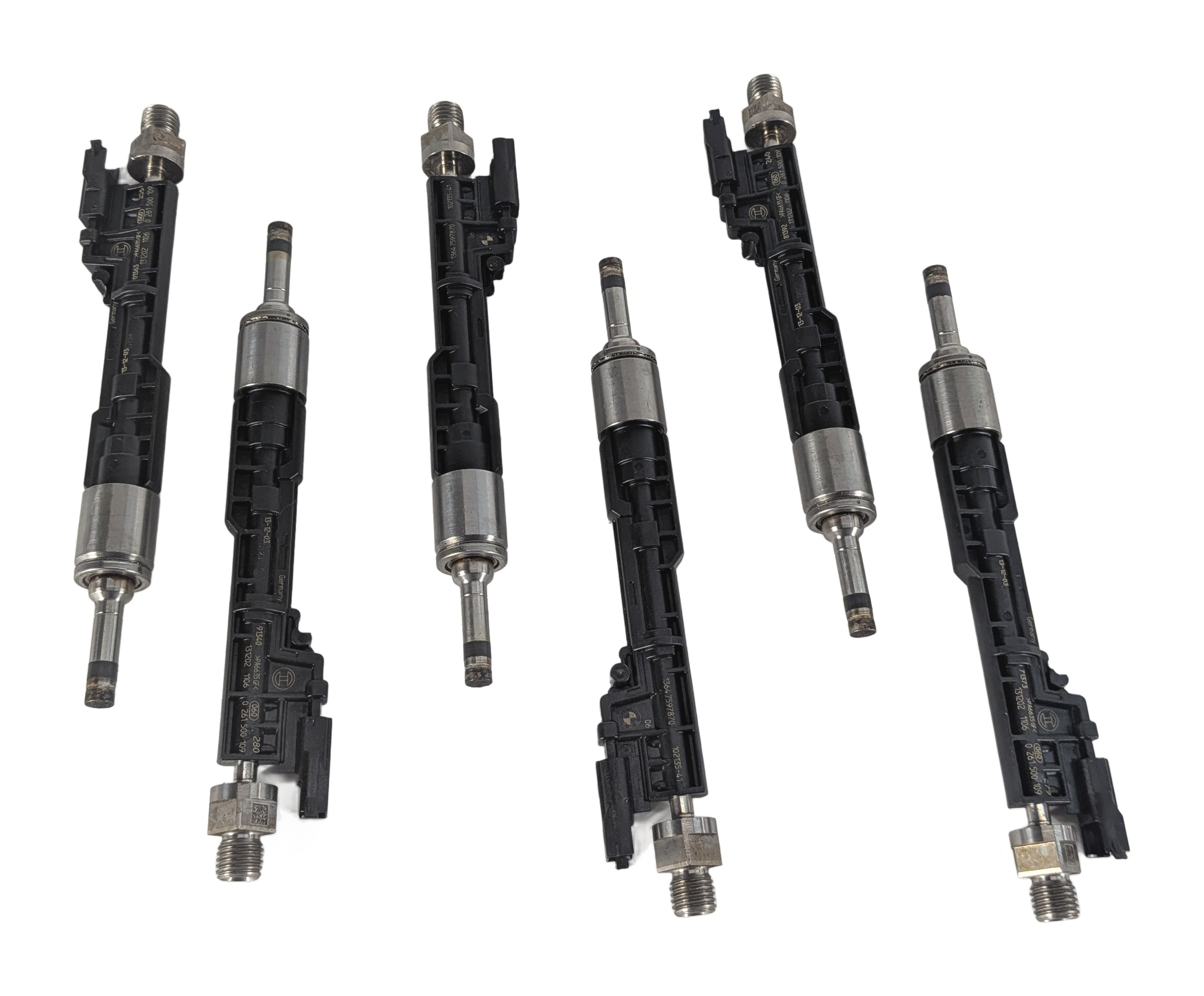 2011-2018 BMW 328i 335i 535i X1 X3 X5 X6 Z4 3.0L / 2.0L TURBO FUEL INJECTOR SET6 — exact item pictured