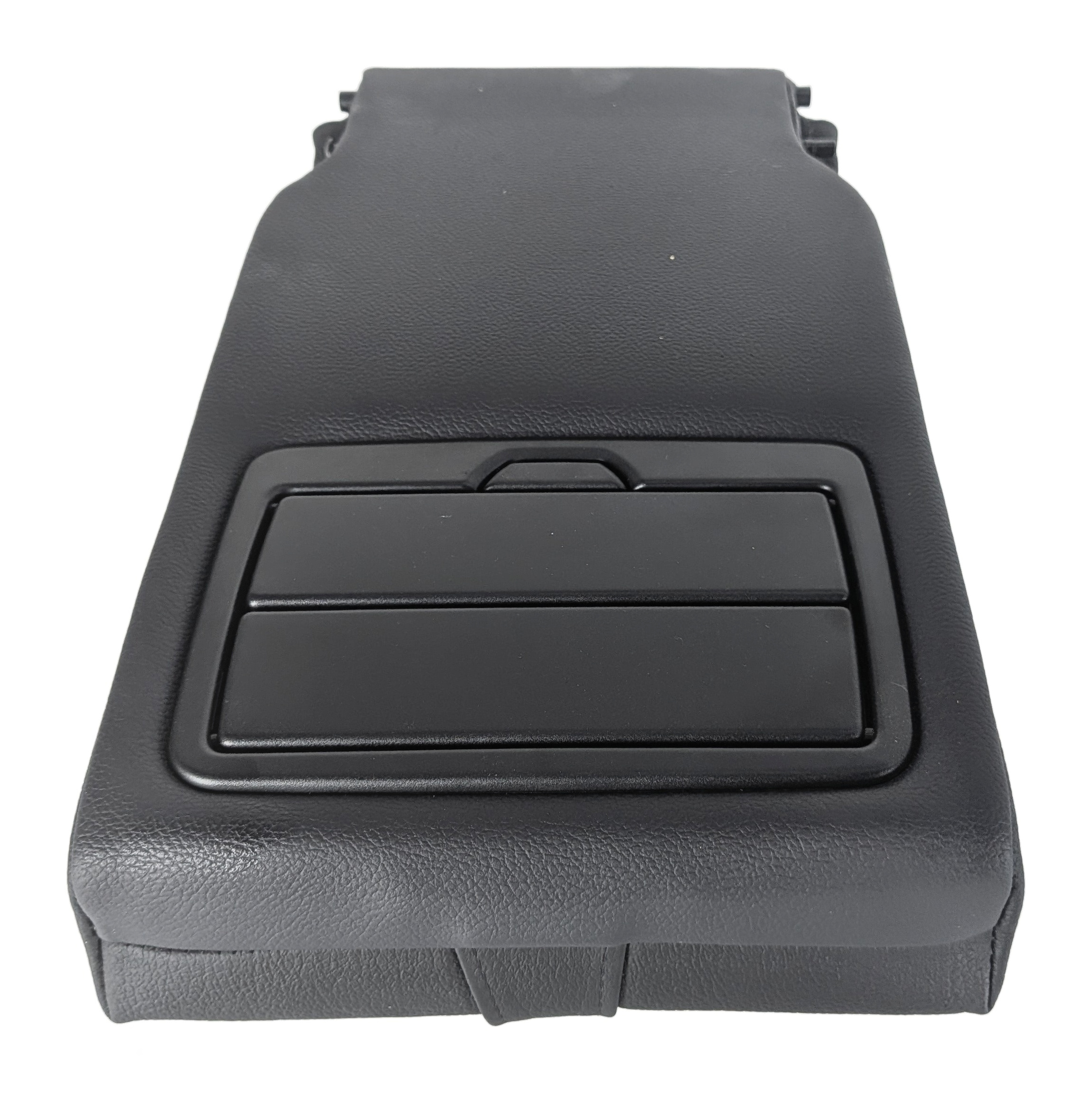 2011-2017 BMW X3 (F25) REAR SEAT CENTER CONSOLE ARMREST CUPHOLDER (Black) — exact item pictured