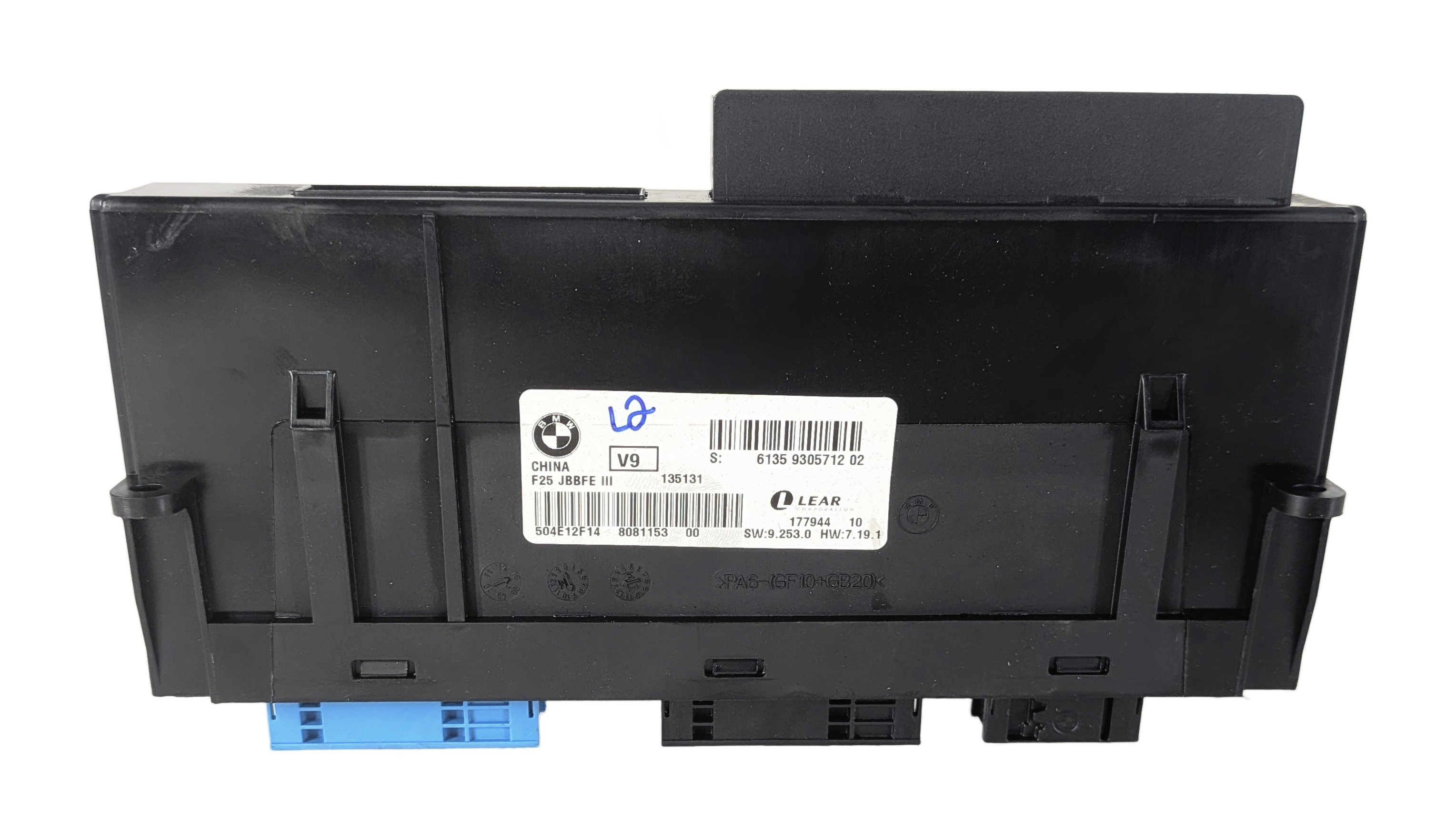2011-2014 BMW X3 (F25) MAIN PRIMARY BODY CONTROL MODULE COMPUTER — exact item pictured