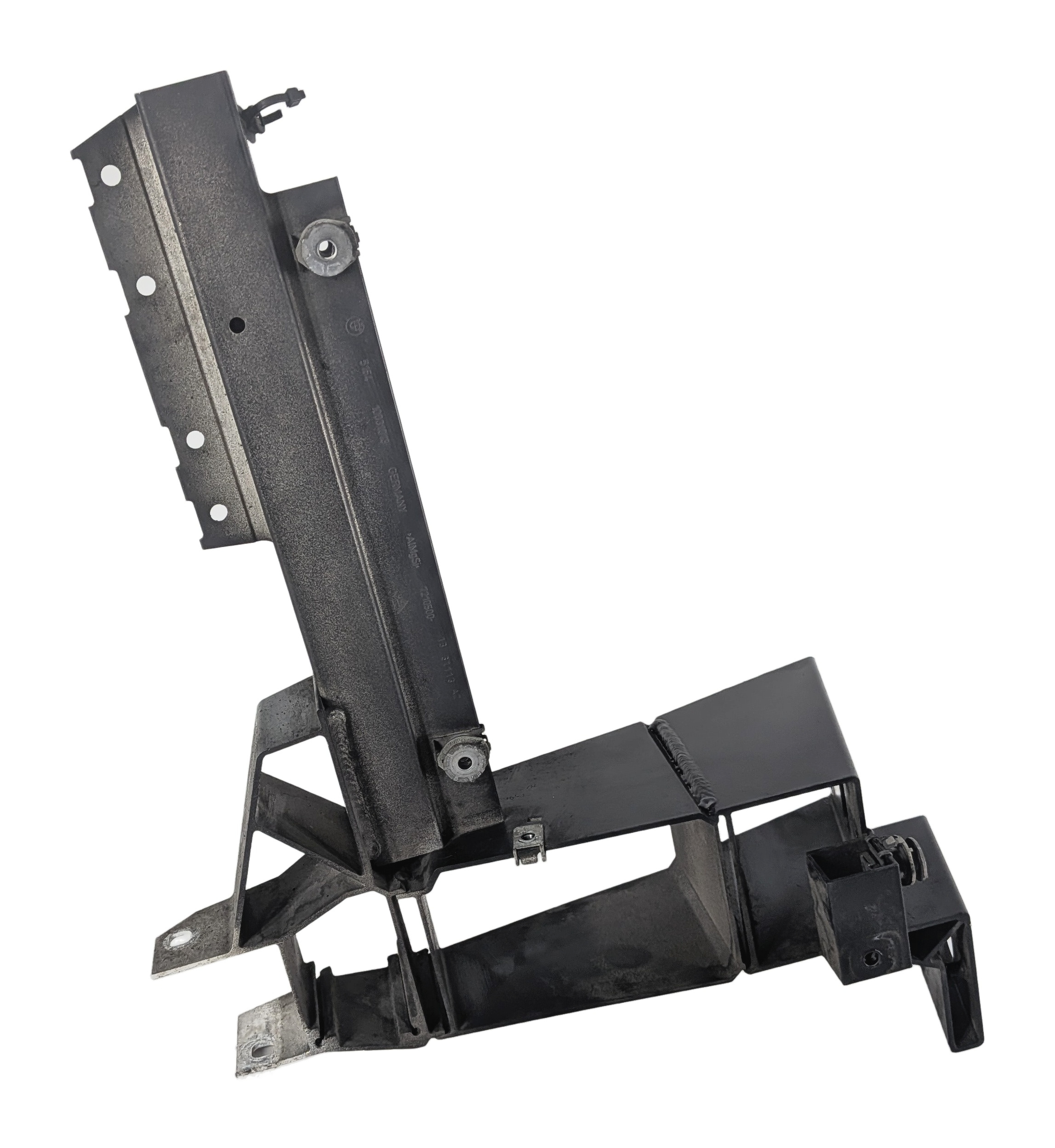 2014 BMW X3 (F25) FRONT RIGHT PASSENGER HEADLIGHT REINFORCEMENT SUPPORT BRACKET — exact item pictured