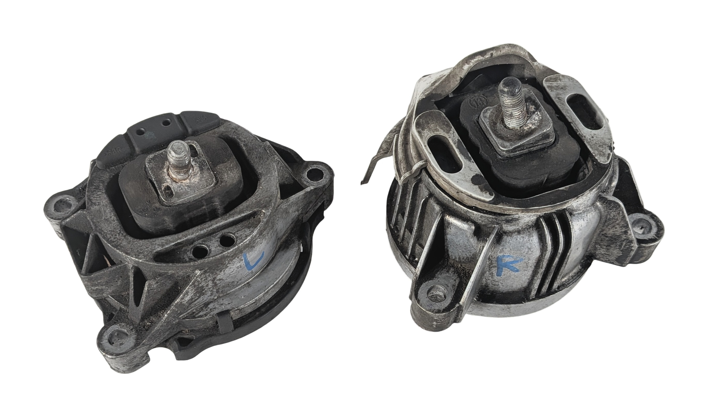 2014 BMW X3 (F25) 3.0L (N55) ENGINE LEFT/RIGHT MOTOR MOUNT w/BRACKET SET/2 — exact item pictured