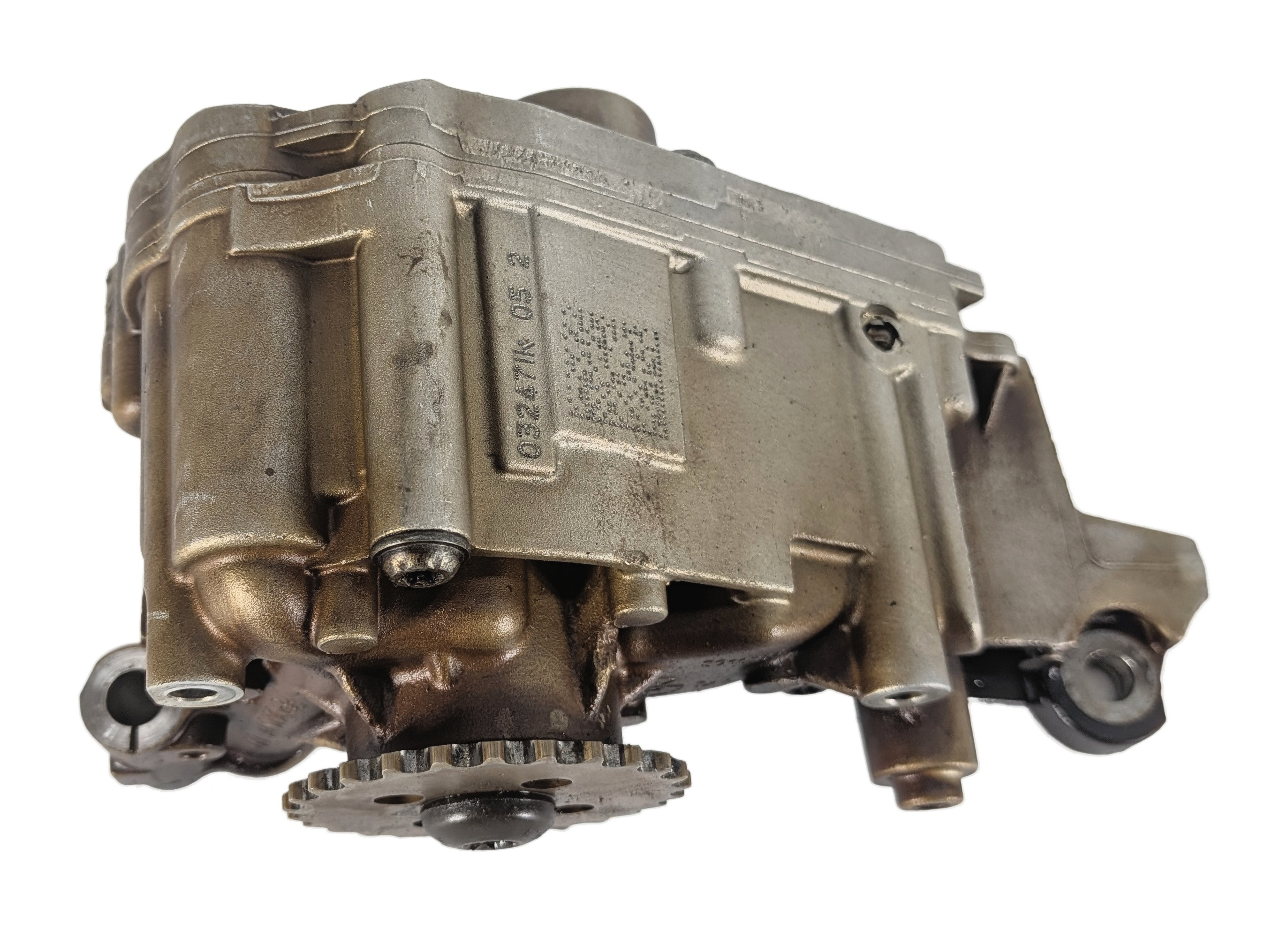 2014 BMW X3 (F25) 3.0L (N55) ENGINE OIL FLUID PUMP w/ SPROCKET — exact item pictured