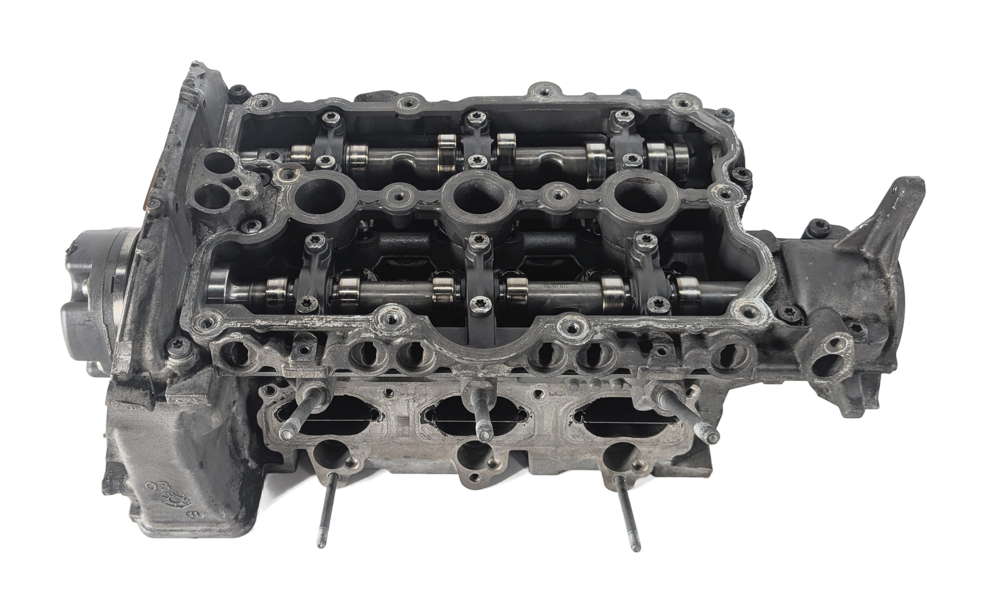 2009-2012 AUDI A6 S4 S5 (C7 B8 8K 8T) 3.0L SUPER LEFT CYLINDER HEAD ASSEMBLY — exact item pictured
