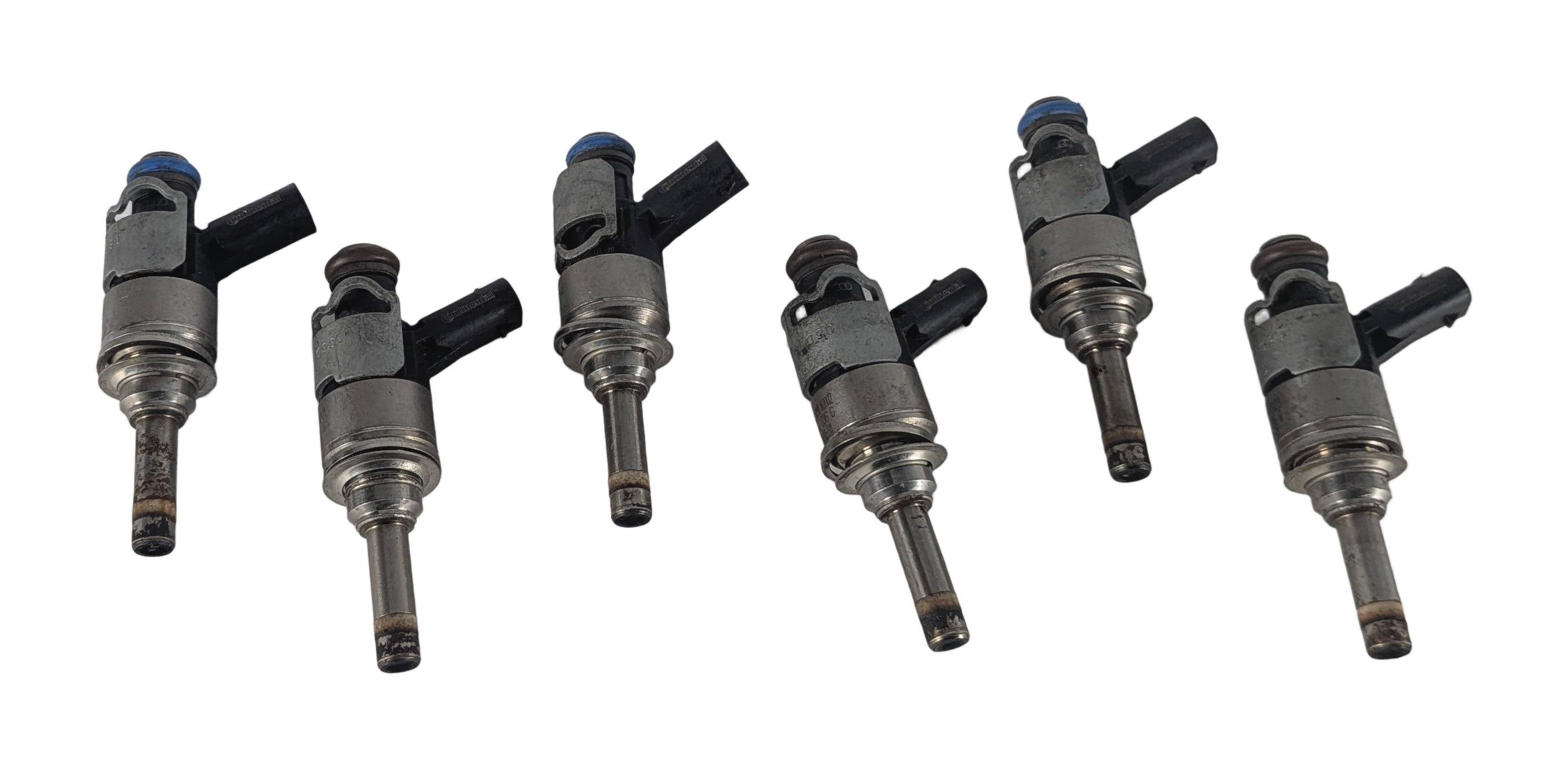 2009-2011 AUDI A6 S4 S5 (B8 8K 8T C7) 3.0L SUPER ENGINE GAS FUEL INJECTOR SET/6 — exact item pictured