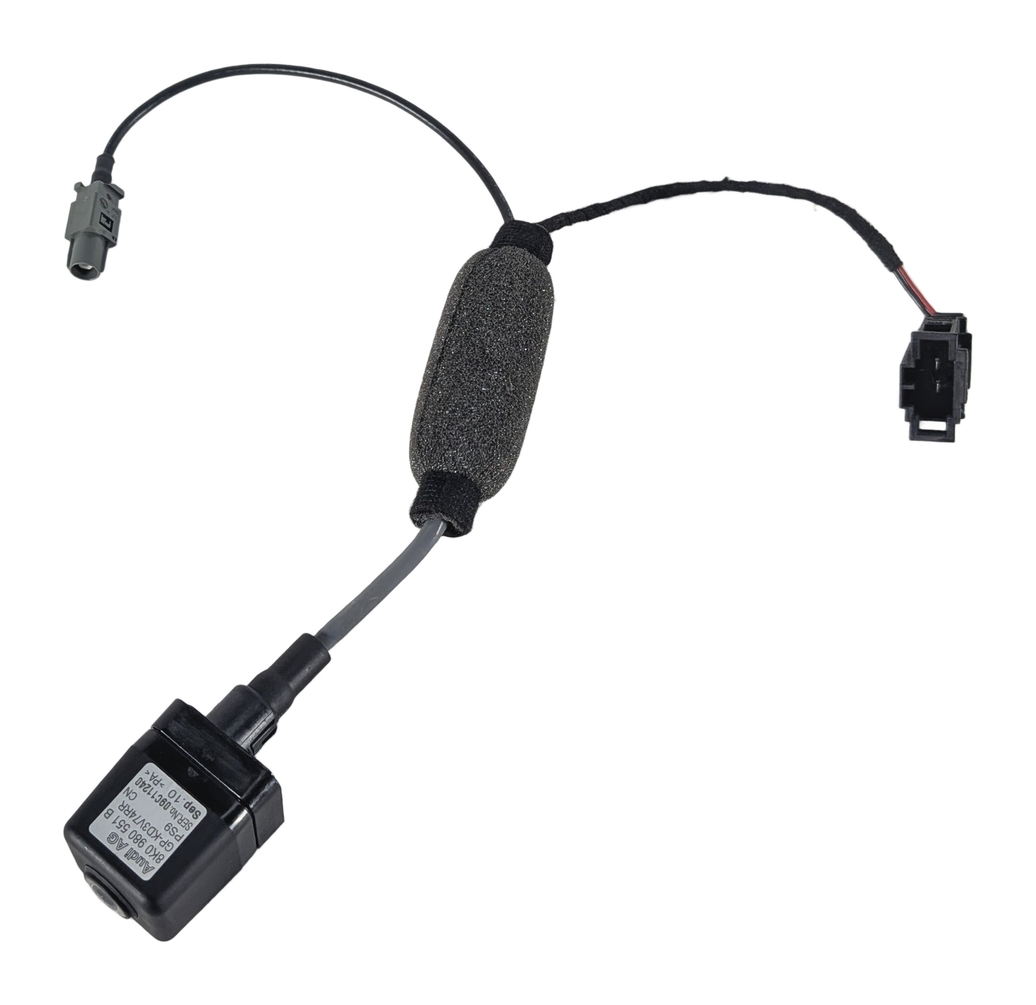 08-17 AUDI A4 S4 A5 S5 A7 S7 Q3 Q5 (B8 C7 4G8 8K 8T 8R) TRUNK REARVIEW CAMERA — exact item pictured