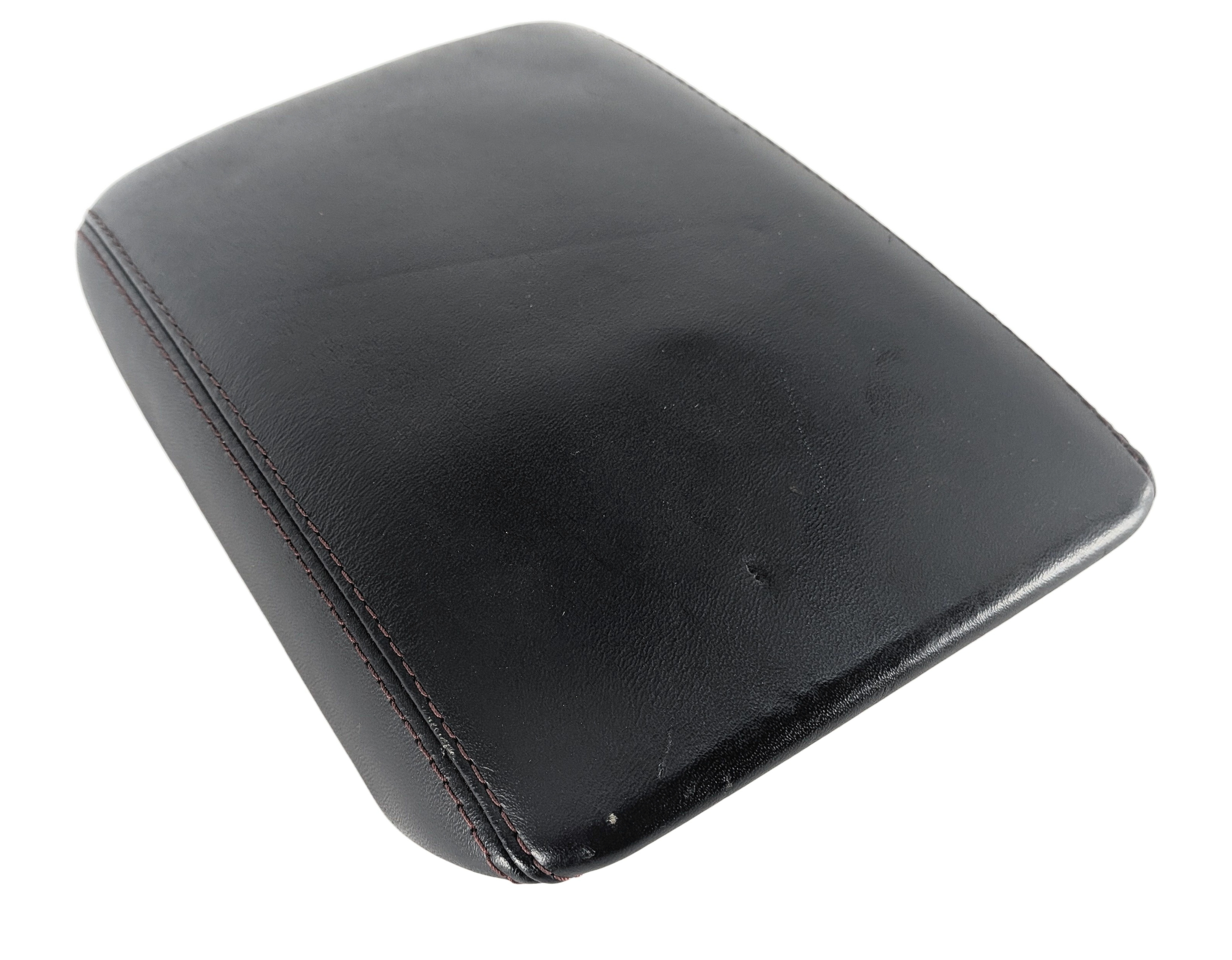 09-12 AUDI A4 A5 S4 S5 B8 8K 8T CENTER CONSOLE ARMREST LID BLACK w/RED STITCHING — exact item pictured