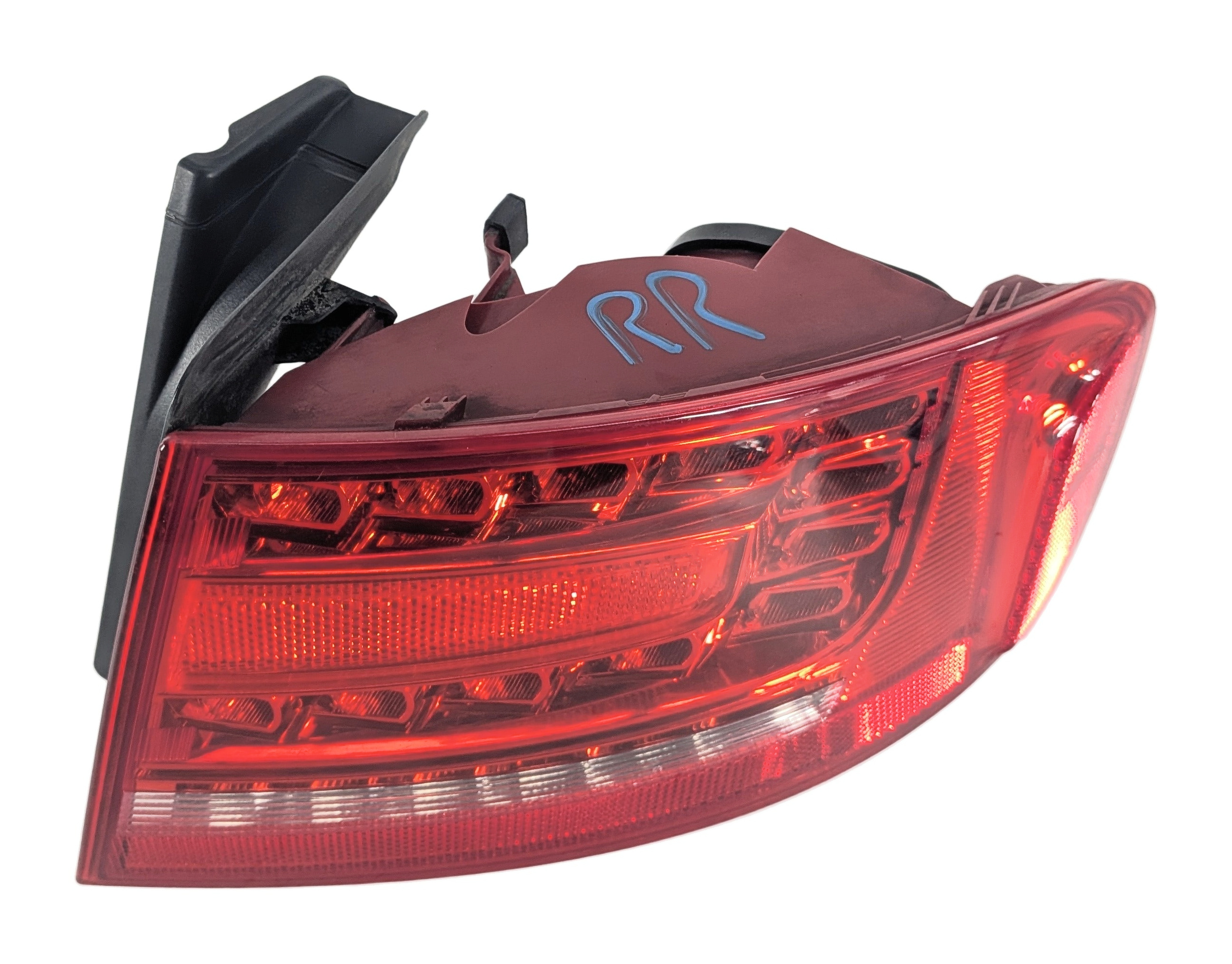 10-12 AUDI A4 S4 B8 8K REAR RIGHT PASSENGER OUTER TAILLIGHT BRAKE LIGHT LAMP LED — exact item pictured